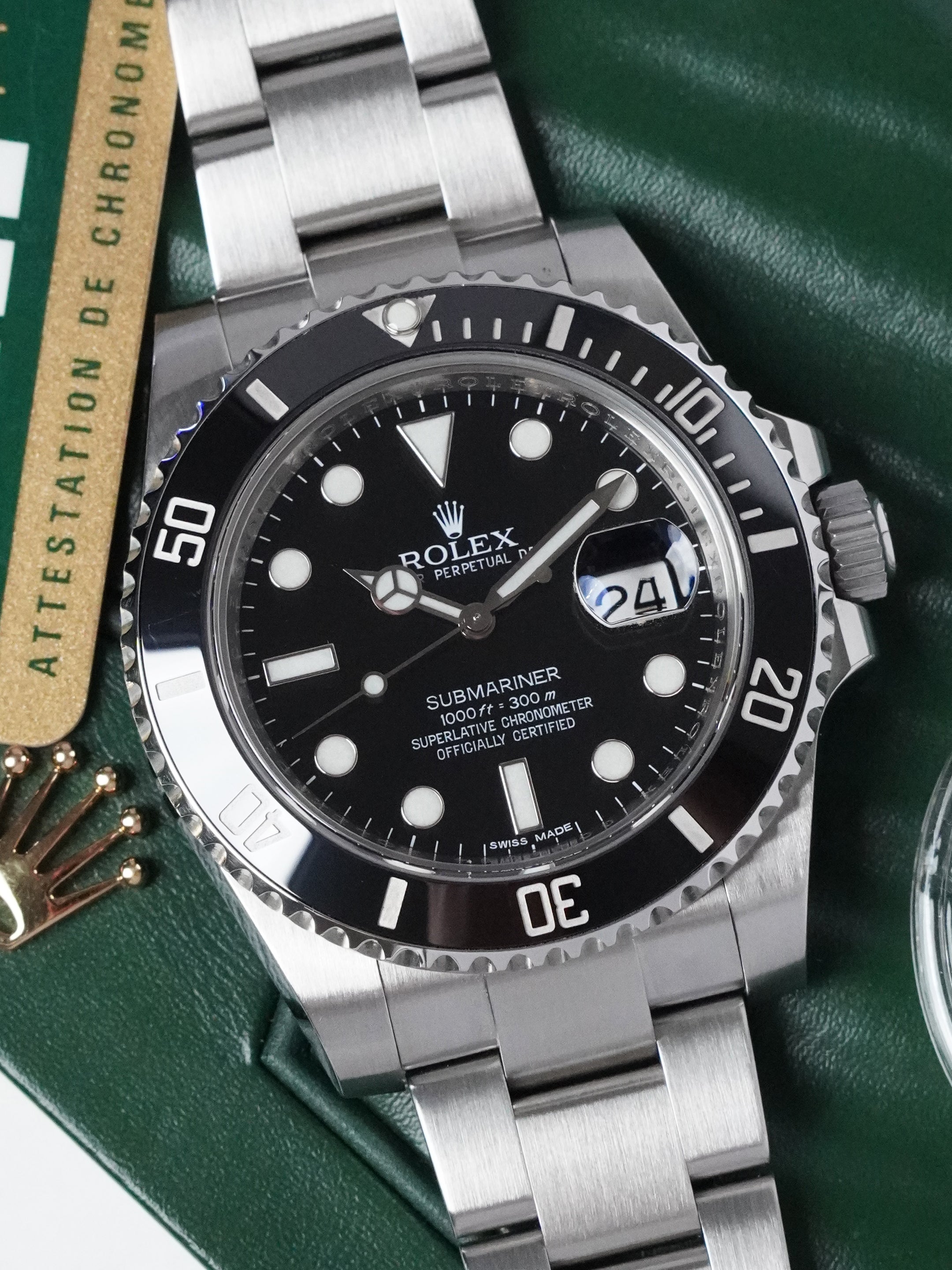 Rolex Submariner Date 116610LN - Stainless Steel, Black Dial, Automatic, Full Set (2010)