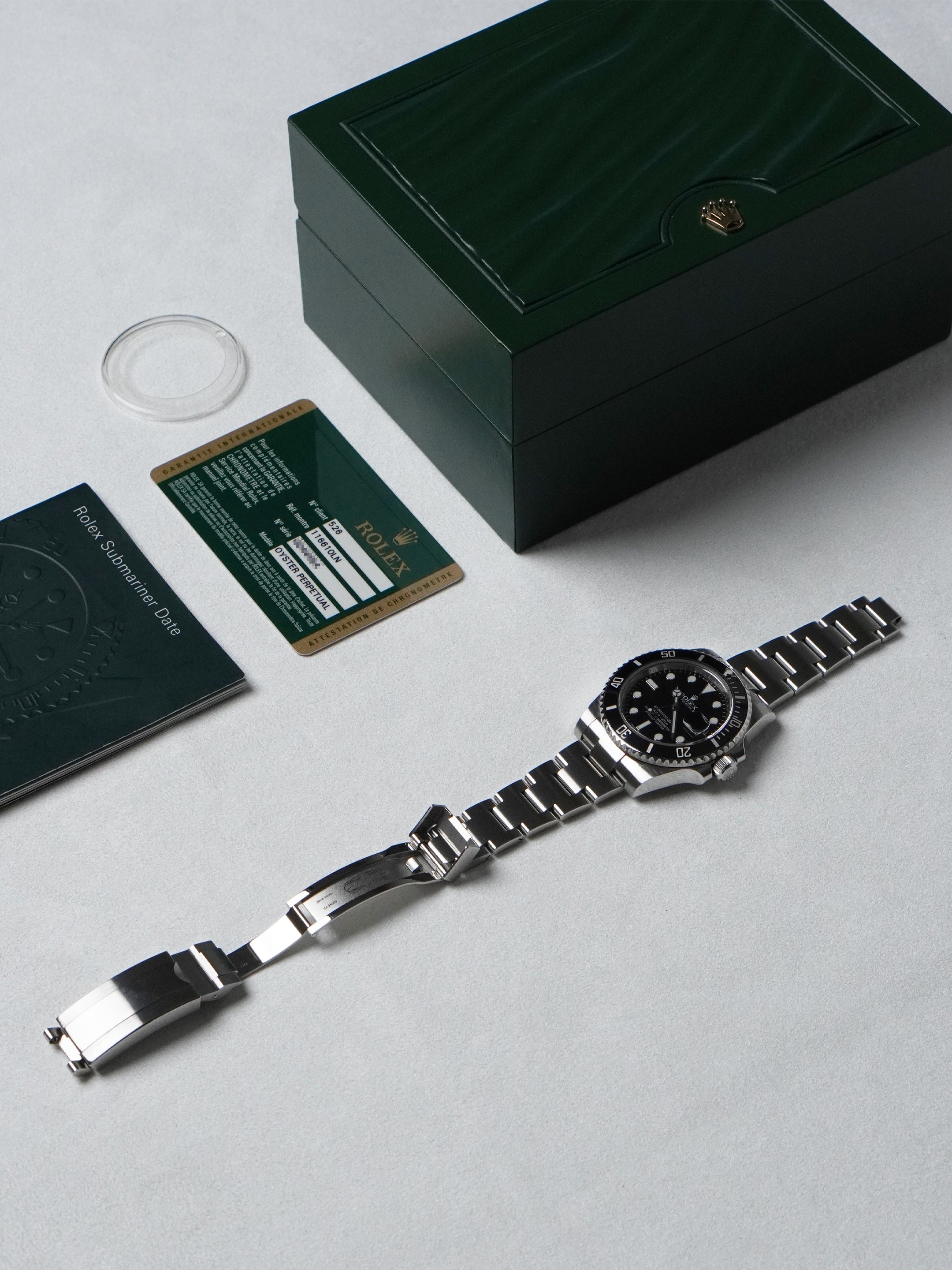 Rolex Submariner Date 116610LN - Stainless Steel, Black Dial, Automatic, Full Set (2010)