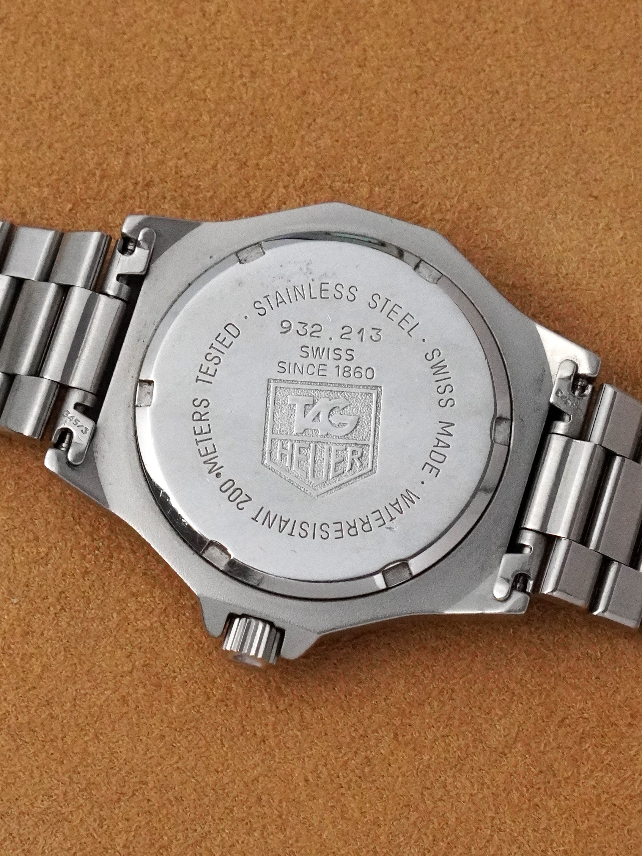 TAG Heuer Professional 3000 932.213 - Stainless Steel, Grey Dial, Quartz, Watch Only (1988)