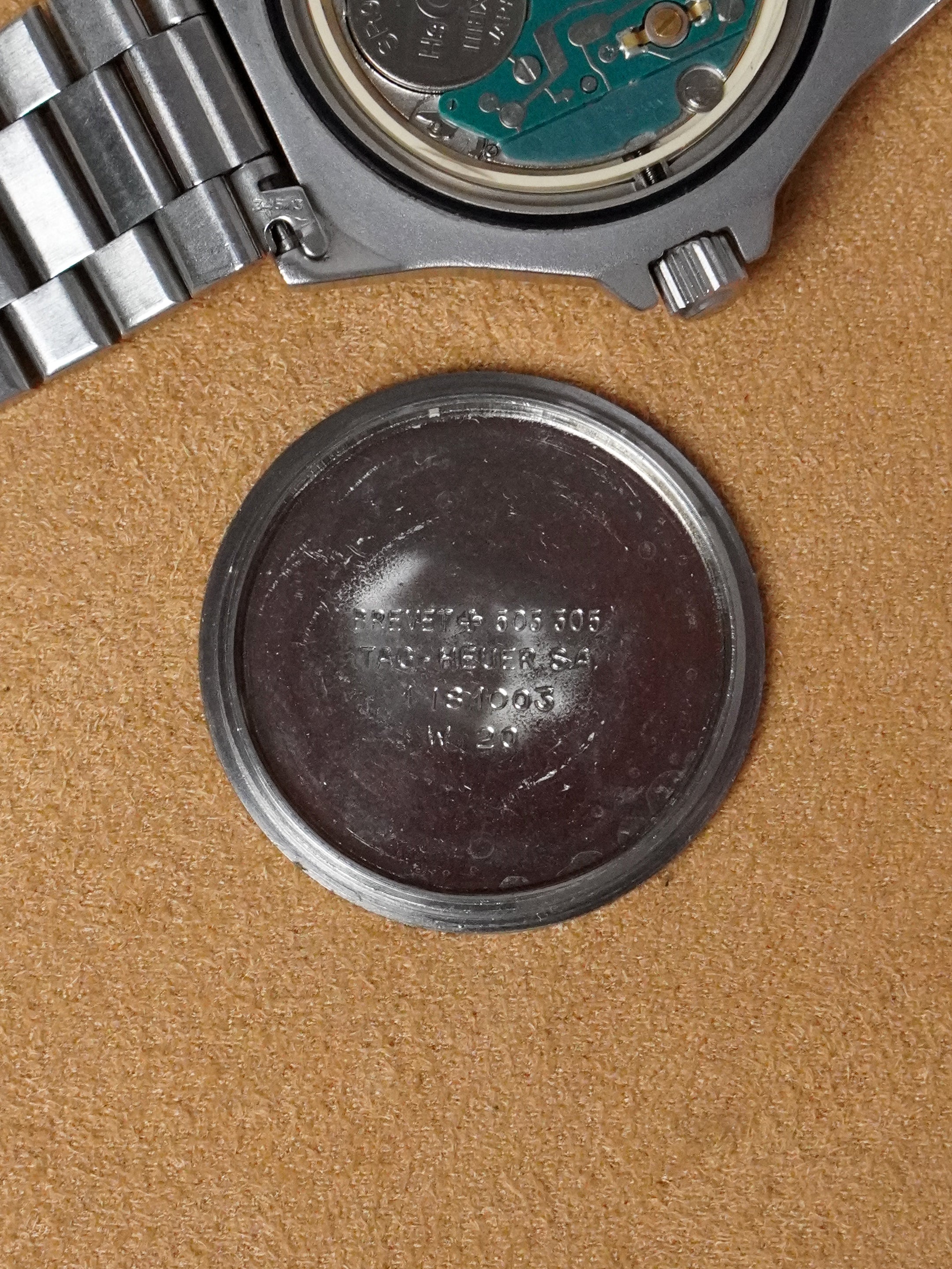 TAG Heuer Professional 3000 932.213 - Stainless Steel, Grey Dial, Quartz, Watch Only (1988)