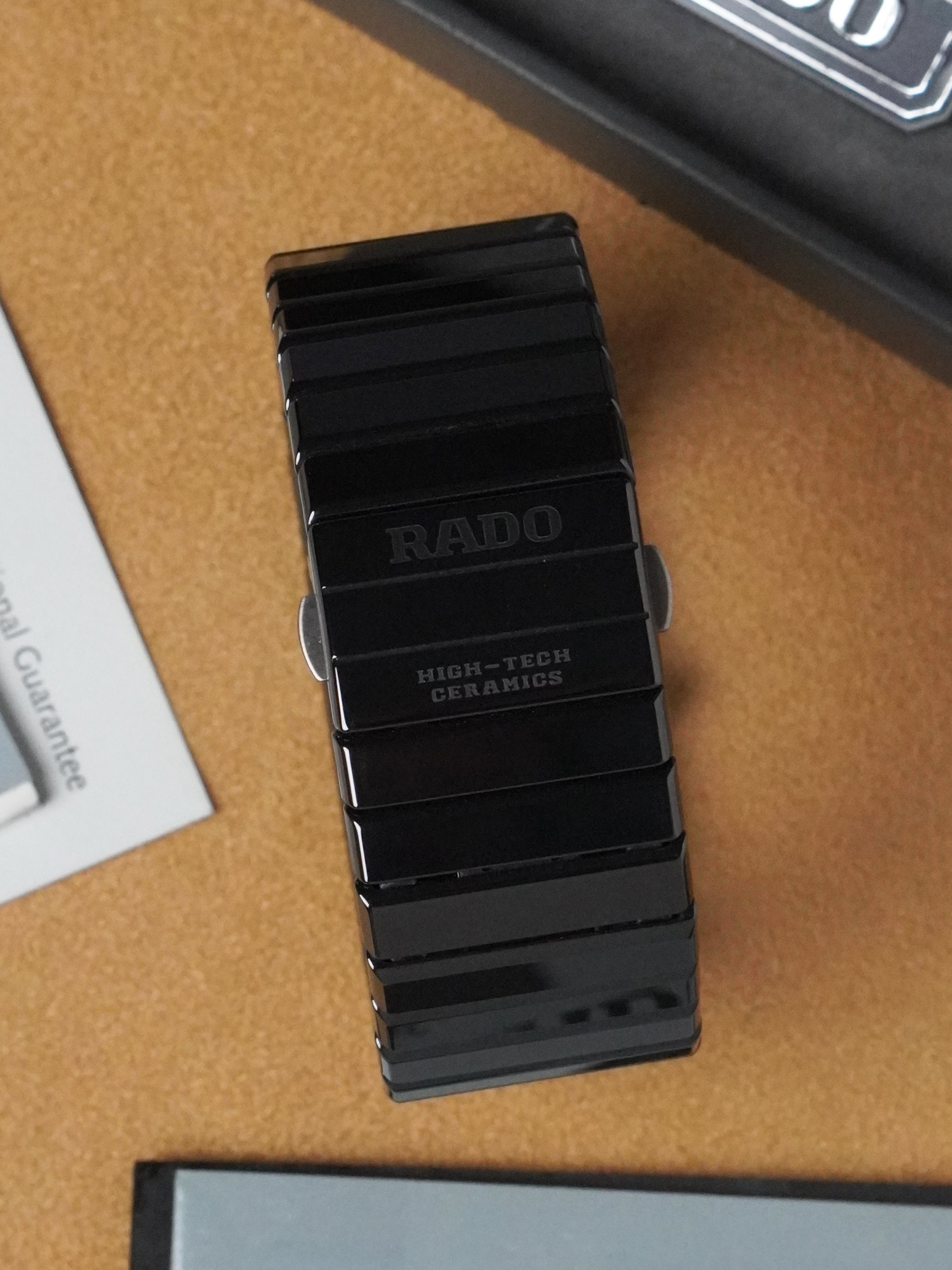 Rado Diastar 196.0364.3 - High-Tech Ceramics, Black Dial, Quartz, Full Set (2004)