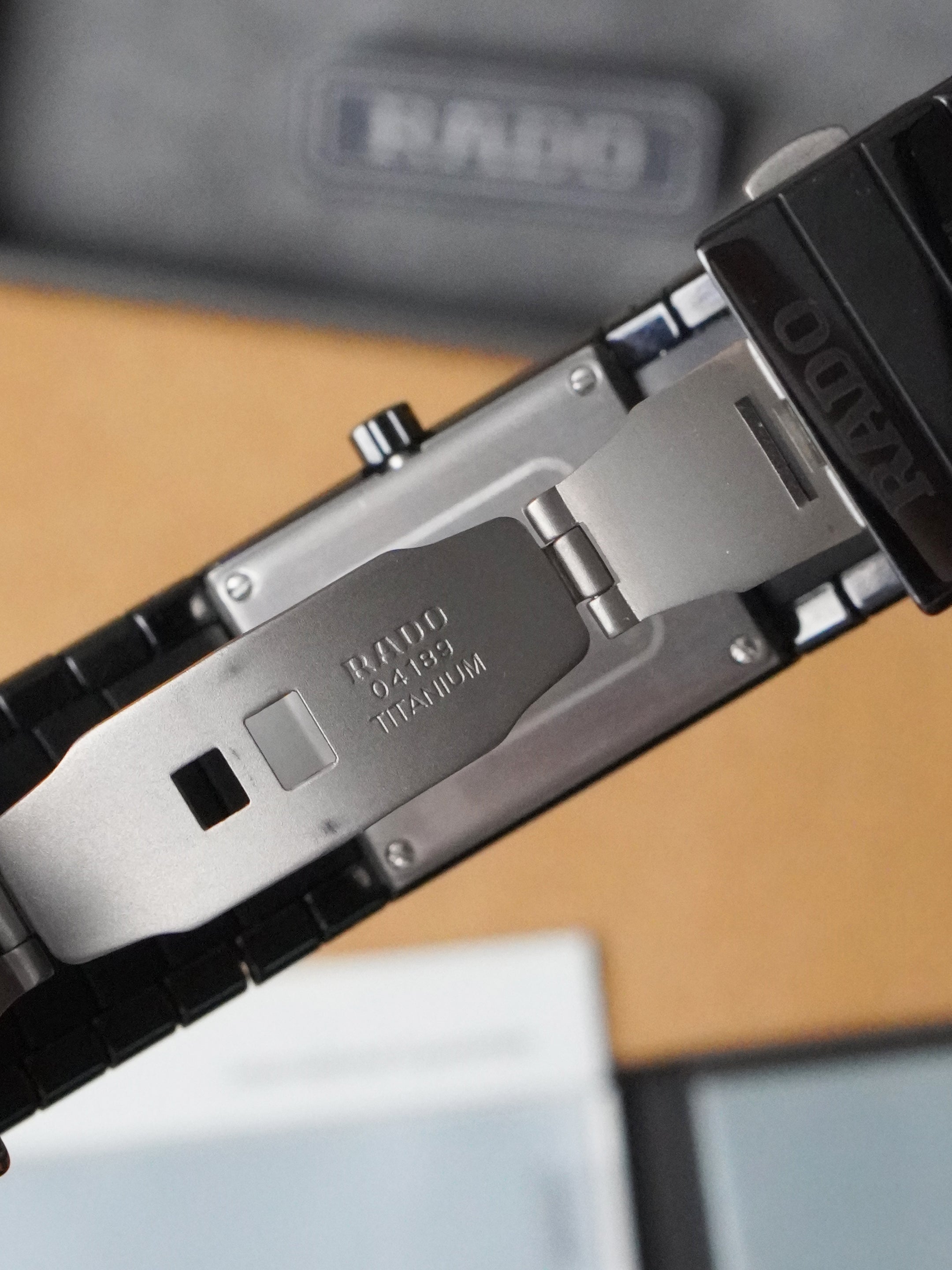 Rado Diastar 196.0364.3 - High-Tech Ceramics, Black Dial, Quartz, Full Set (2004)