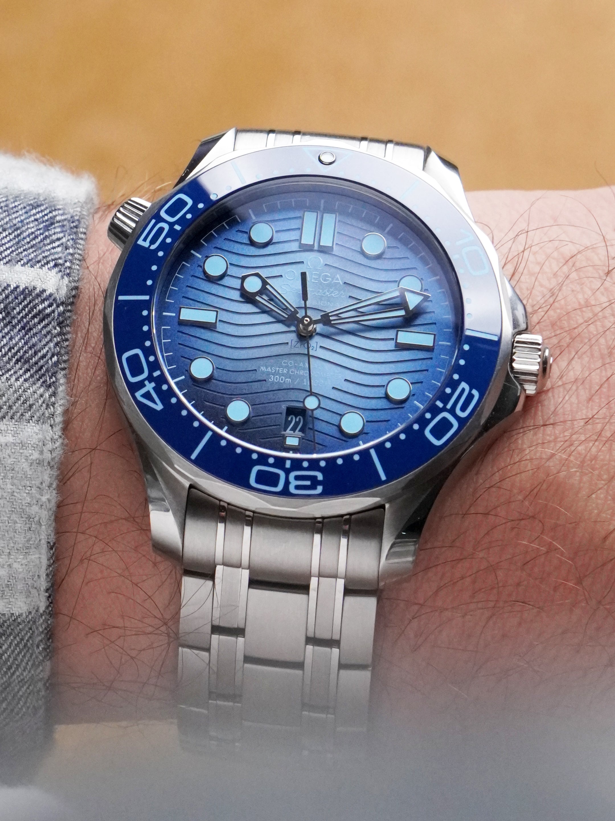 Omega Seamaster Diver 300 M "Summer Blue" 210.30.42.20.03.003 - Automatic, Full Set (2024)