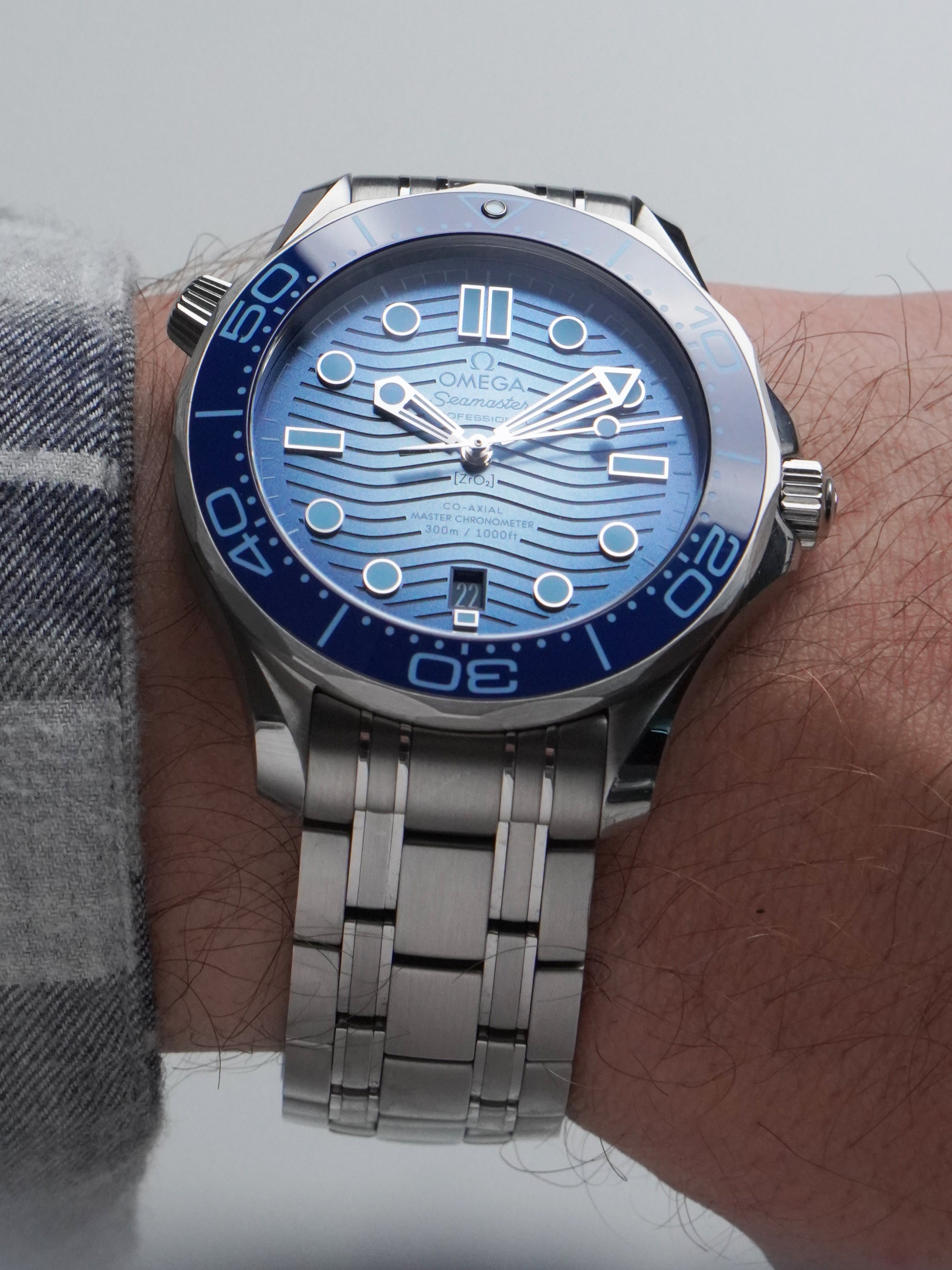 Omega Seamaster Diver 300 M "Summer Blue" 210.30.42.20.03.003 - Automatic, Full Set (2024)