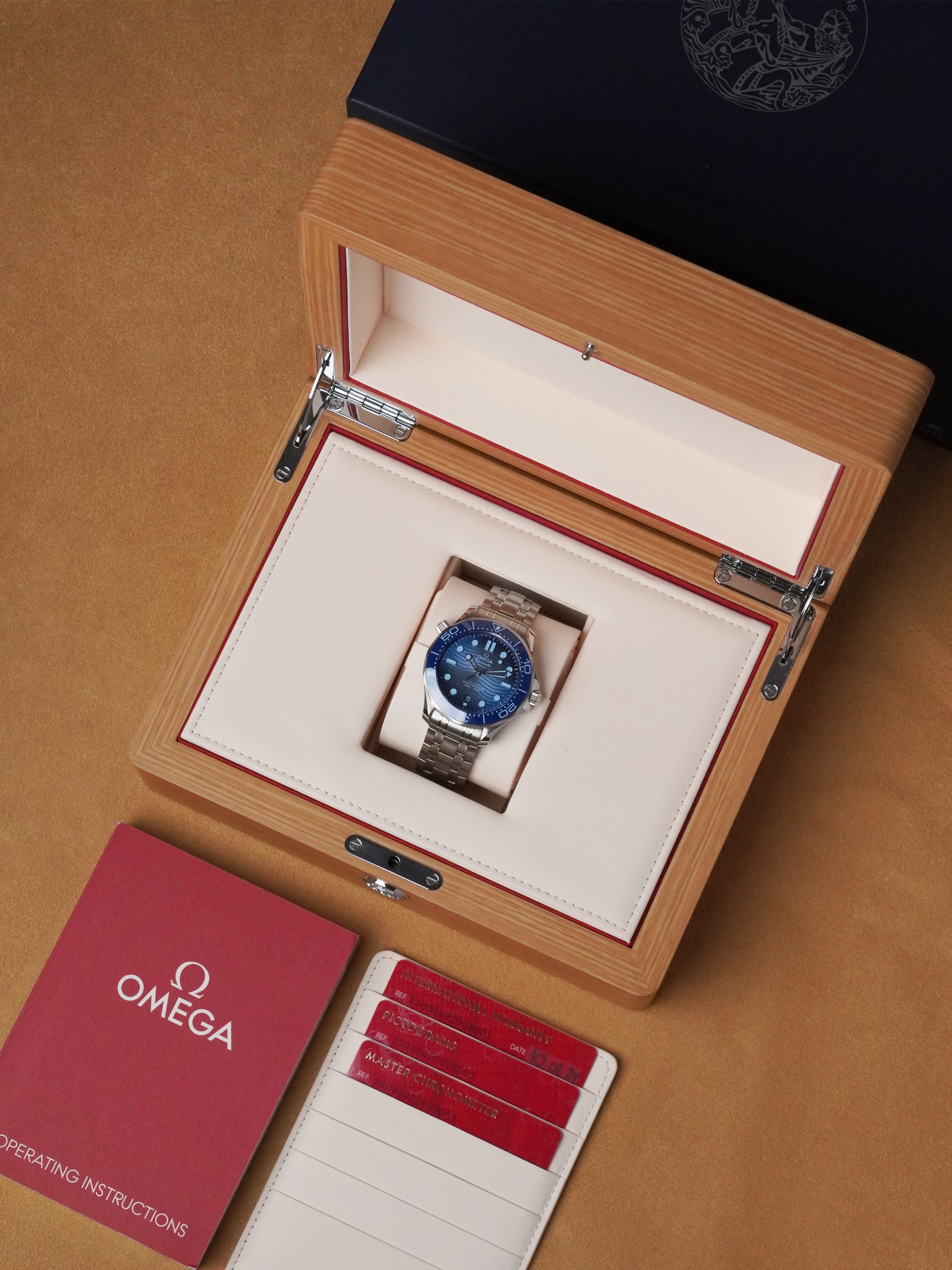 Omega Seamaster Diver 300 M "Summer Blue" 210.30.42.20.03.003 - Automatic, Full Set (2024)