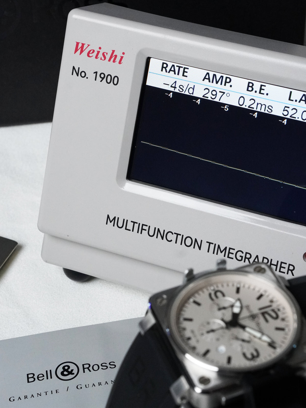 Bell & Ross BR 01-94 Chronograph - Stainless Steel, Silver Dial, Automatic, Full Set (2005)