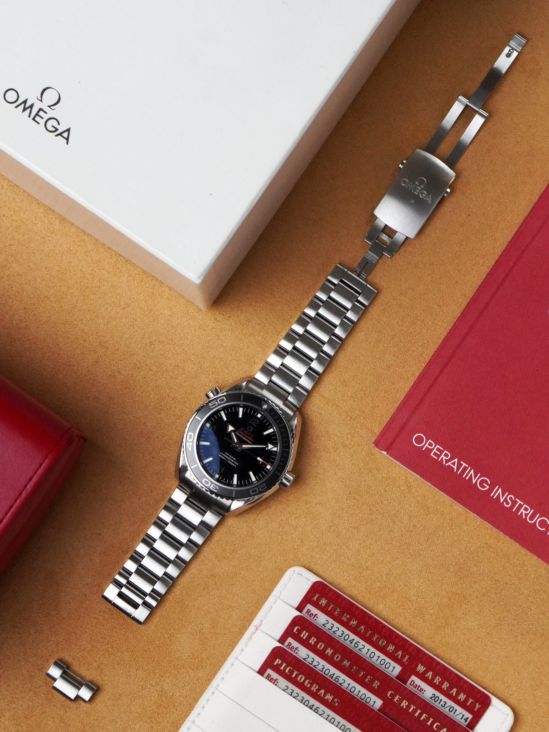 Omega Seamaster Planet Ocean 600m James Bond "SkyFall" 232.30.42.21.01.001 - Full Set (2012)