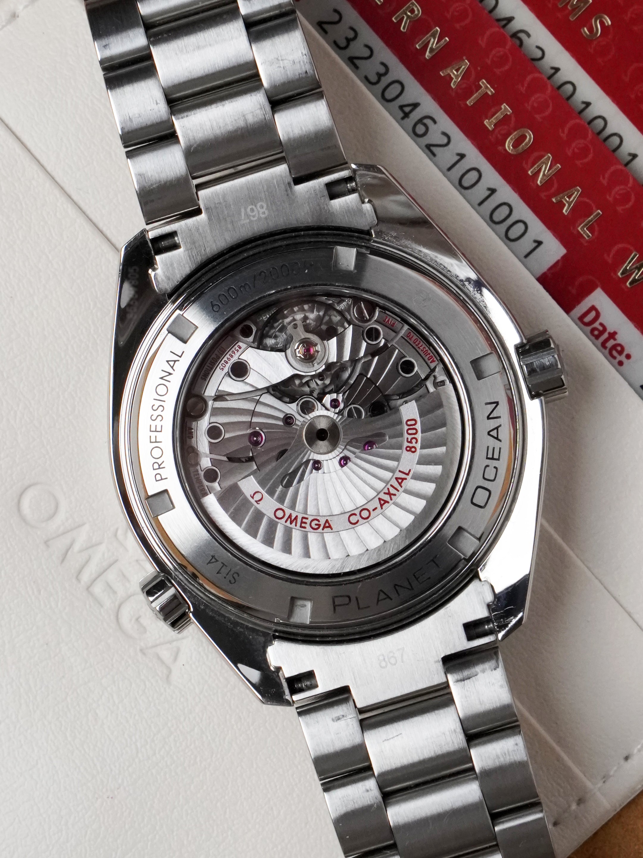 Omega Seamaster Planet Ocean 600m James Bond "SkyFall" 232.30.42.21.01.001 - Full Set (2012)
