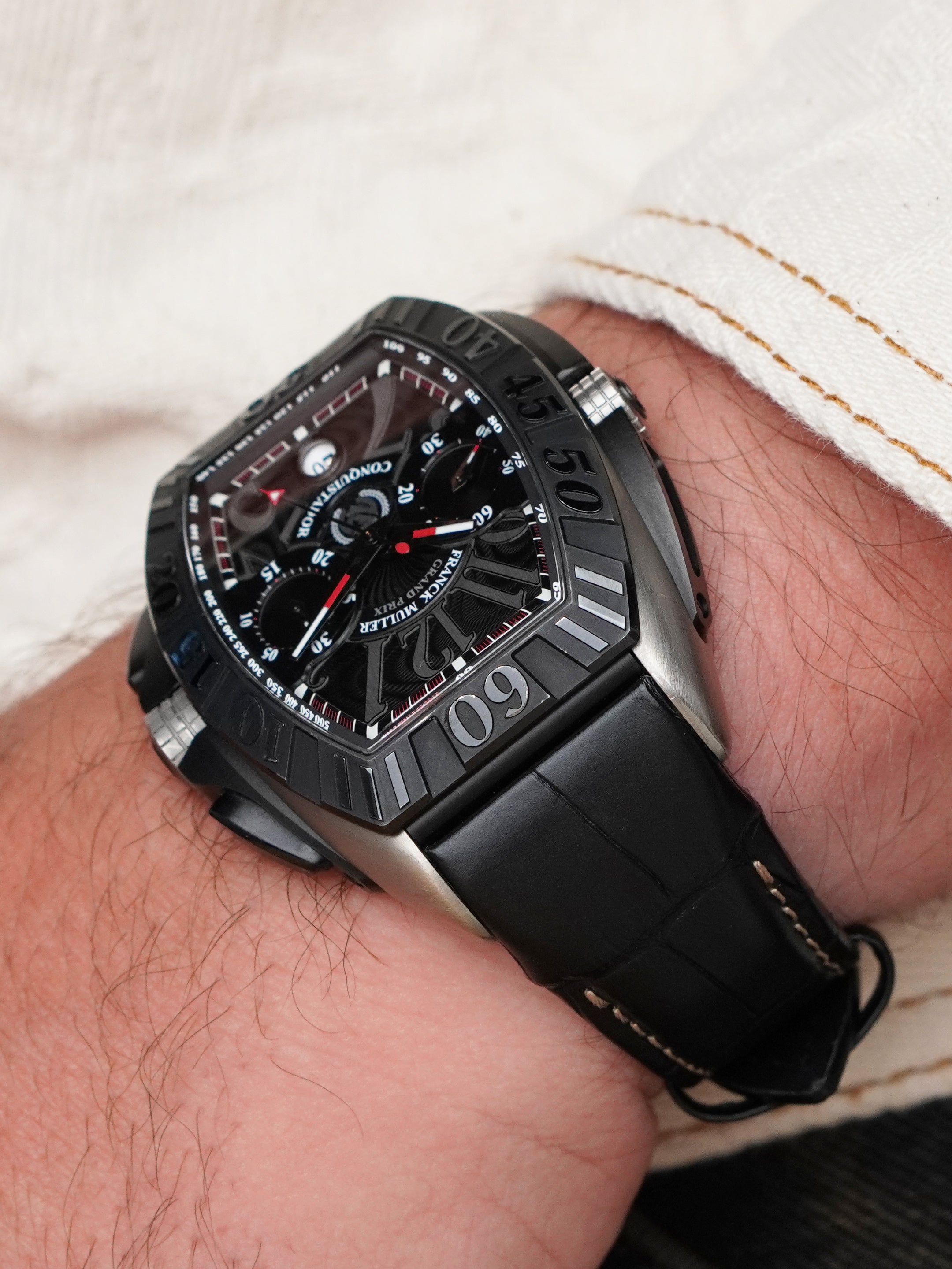 Franck Muller Conquistador Grand Prix Chronograph 8900CCJ TT - Full Set (2011)