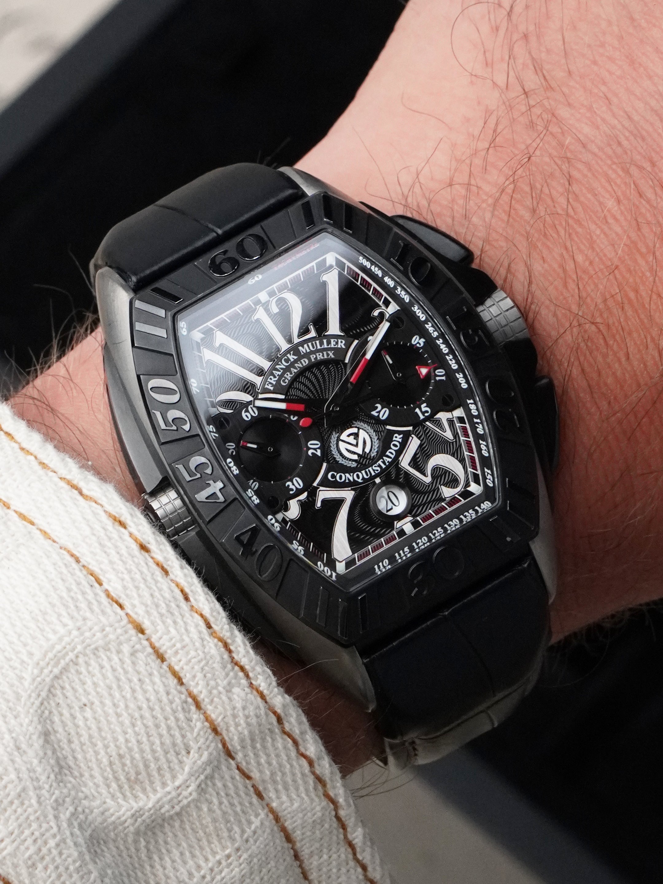 Franck Muller Conquistador Grand Prix Chronograph 8900CCJ TT - Full Set (2011)