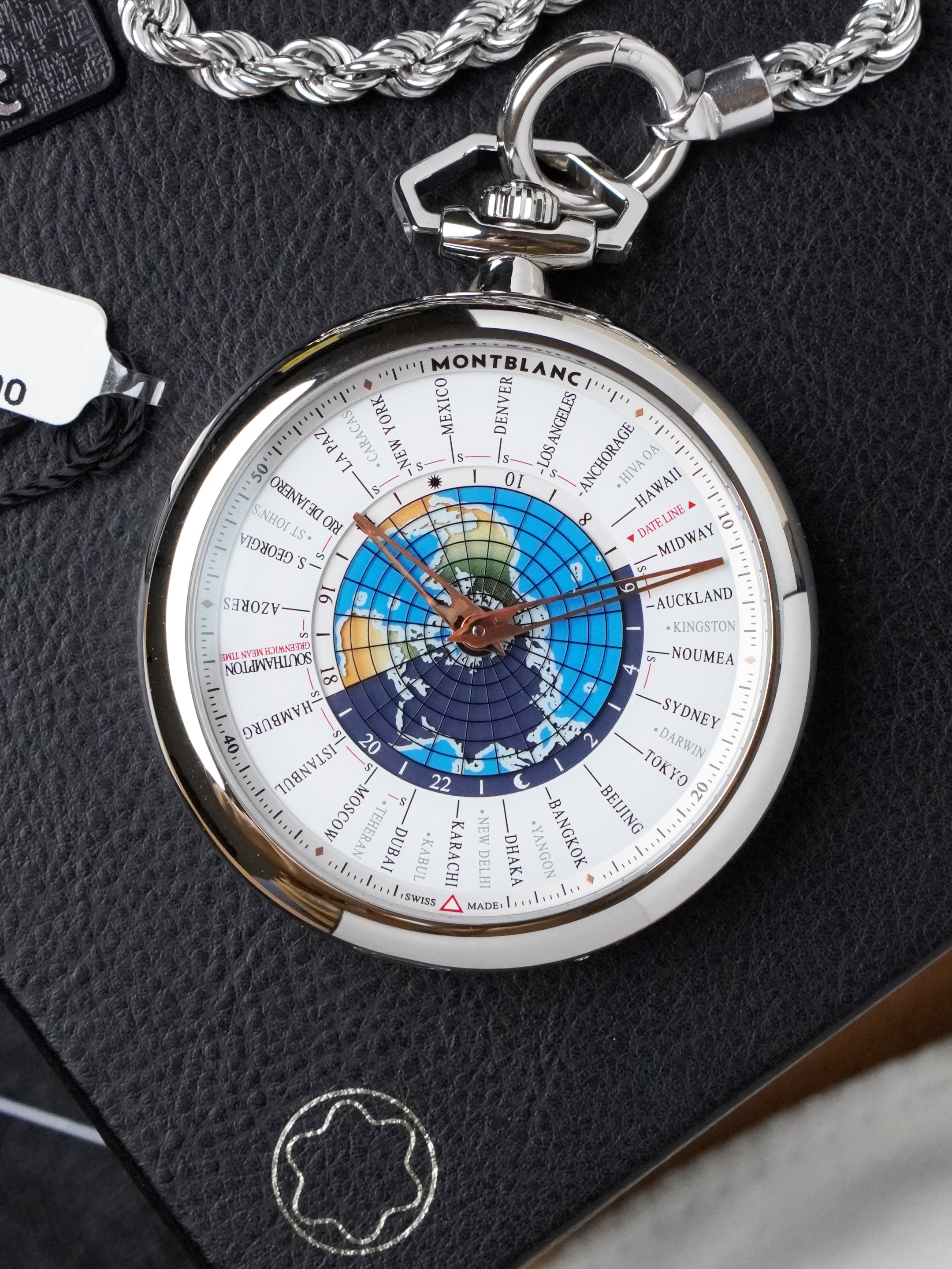 Montblanc 4810 Orbis Terrarum Limited Edition to 110 - Stainless Steel, Full Set (2018)