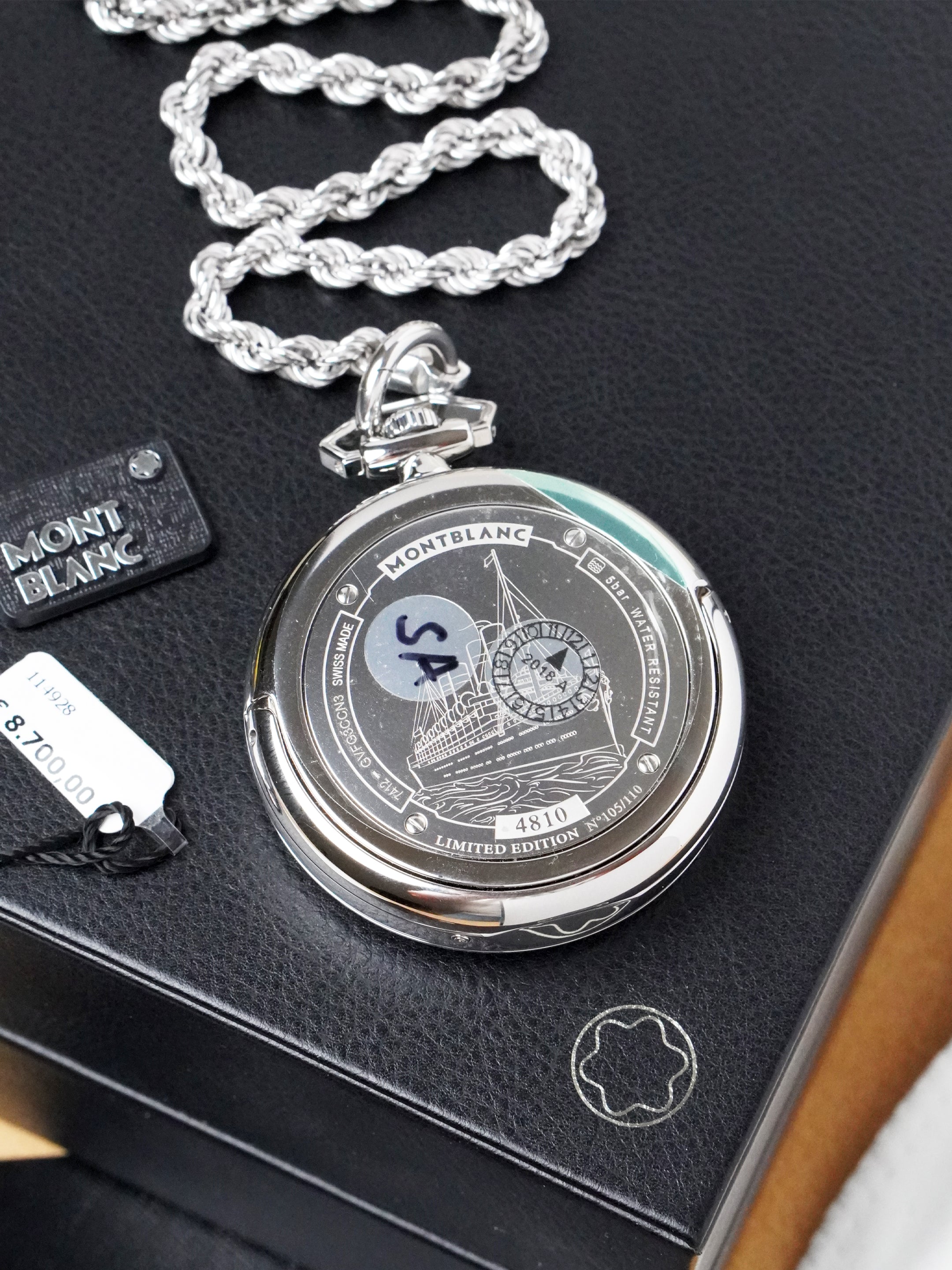 Montblanc 4810 Orbis Terrarum Limited Edition to 110 - Stainless Steel, Full Set (2018)