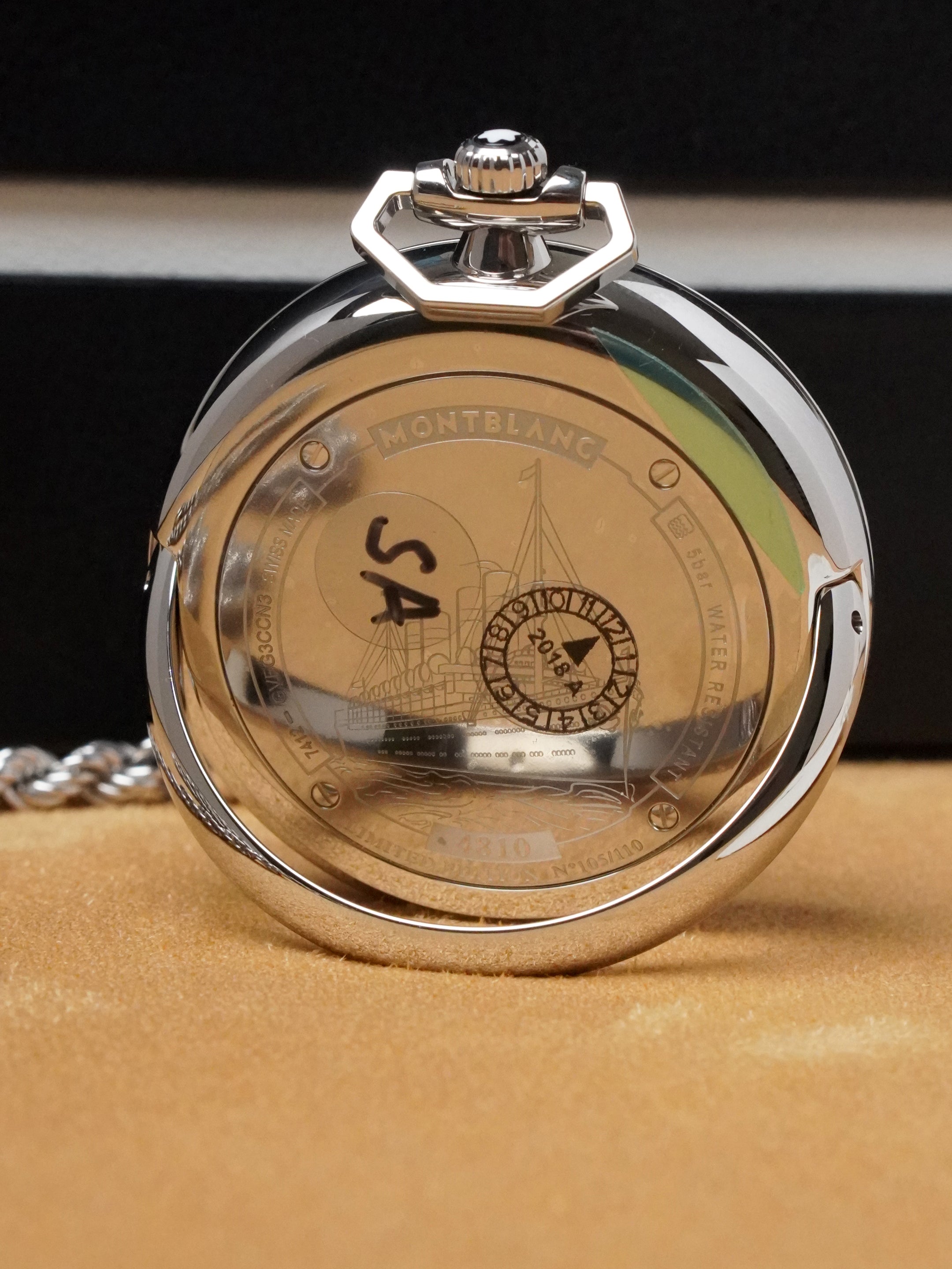 Montblanc 4810 Orbis Terrarum Limited Edition to 110 - Stainless Steel, Full Set (2018)