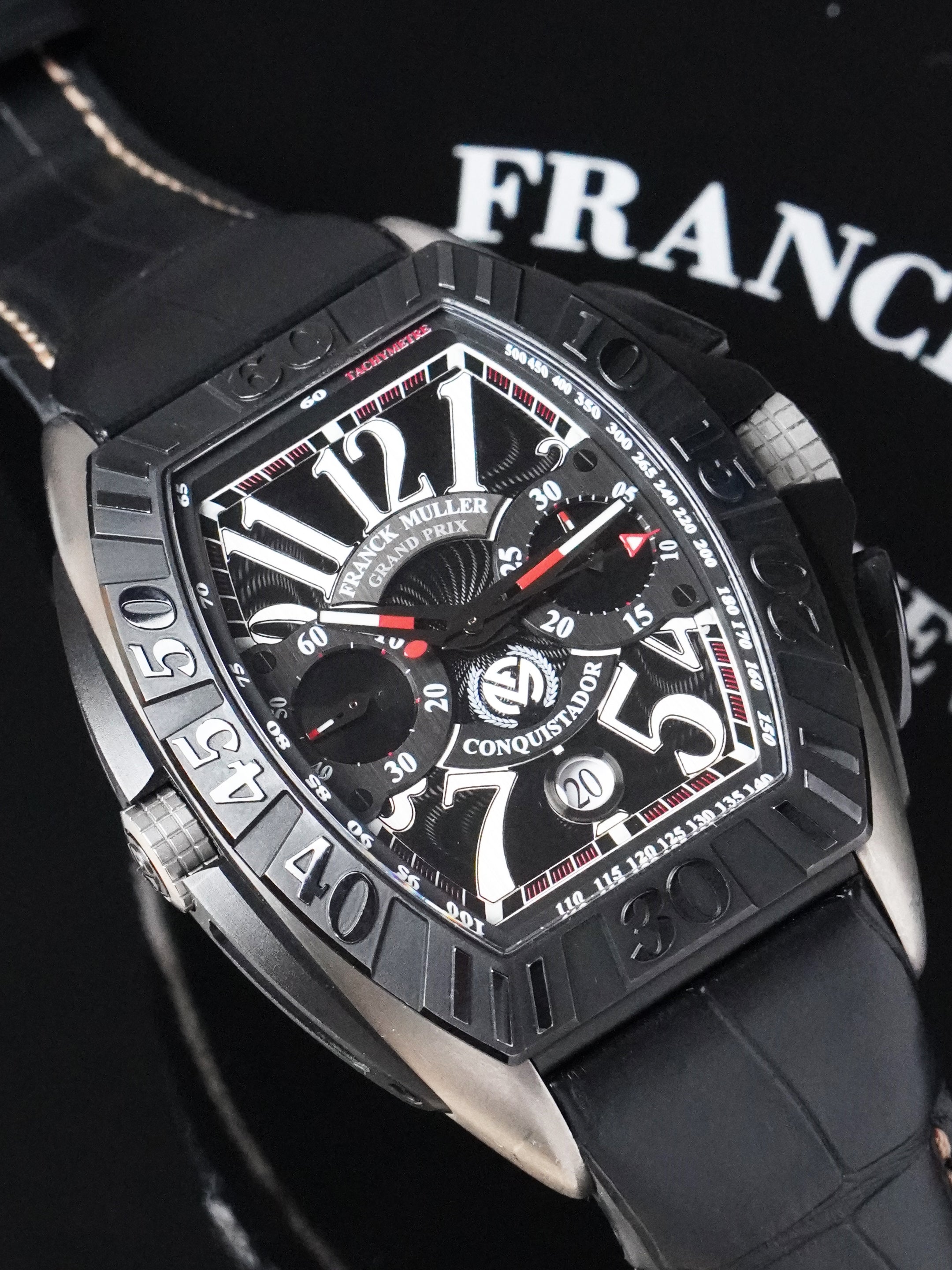 Franck Muller Conquistador Grand Prix Chronograph 8900CCJ TT - Full Set (2011)