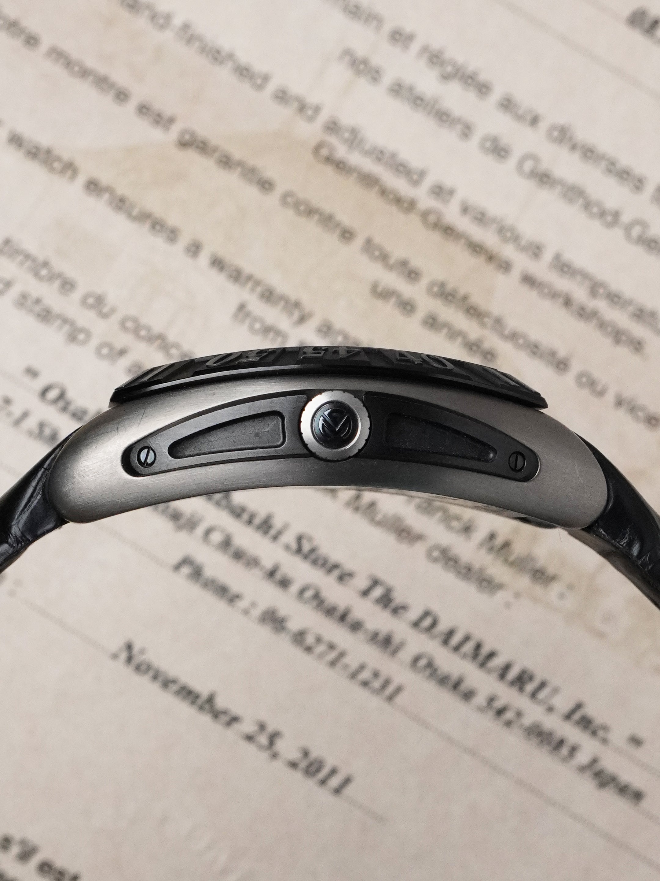 Franck Muller Conquistador Grand Prix Chronograph 8900CCJ TT - Full Set (2011)