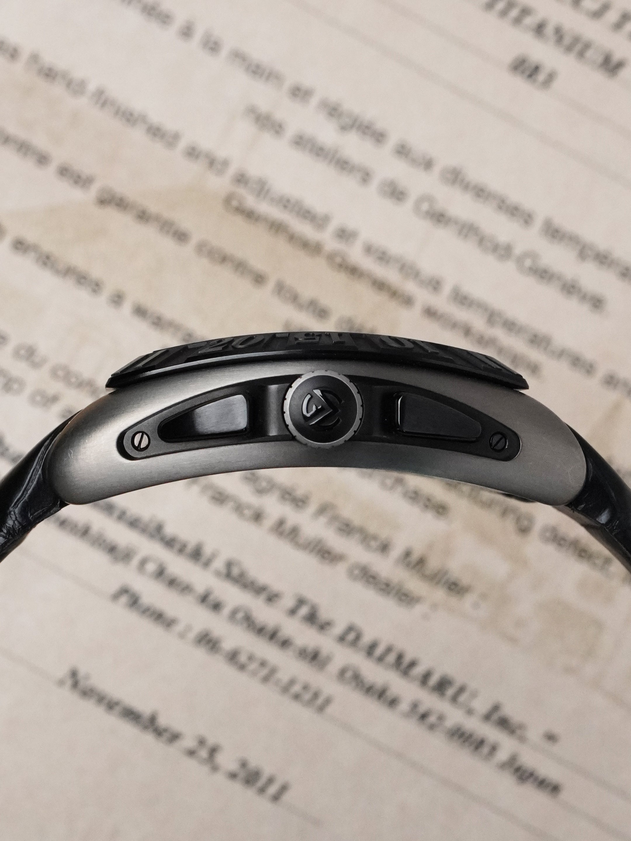 Franck Muller Conquistador Grand Prix Chronograph 8900CCJ TT - Full Set (2011)