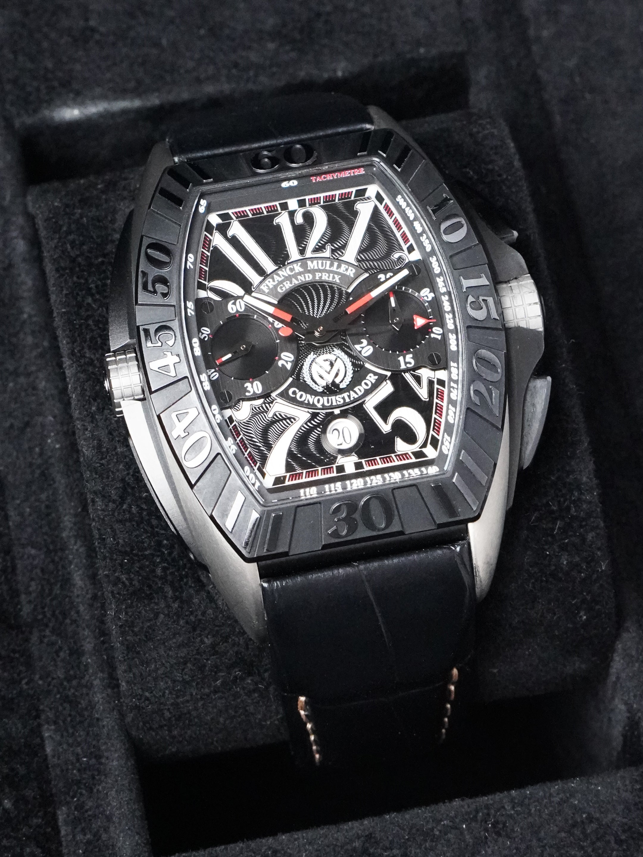 Franck Muller Conquistador Grand Prix Chronograph 8900CCJ TT - Full Set (2011)
