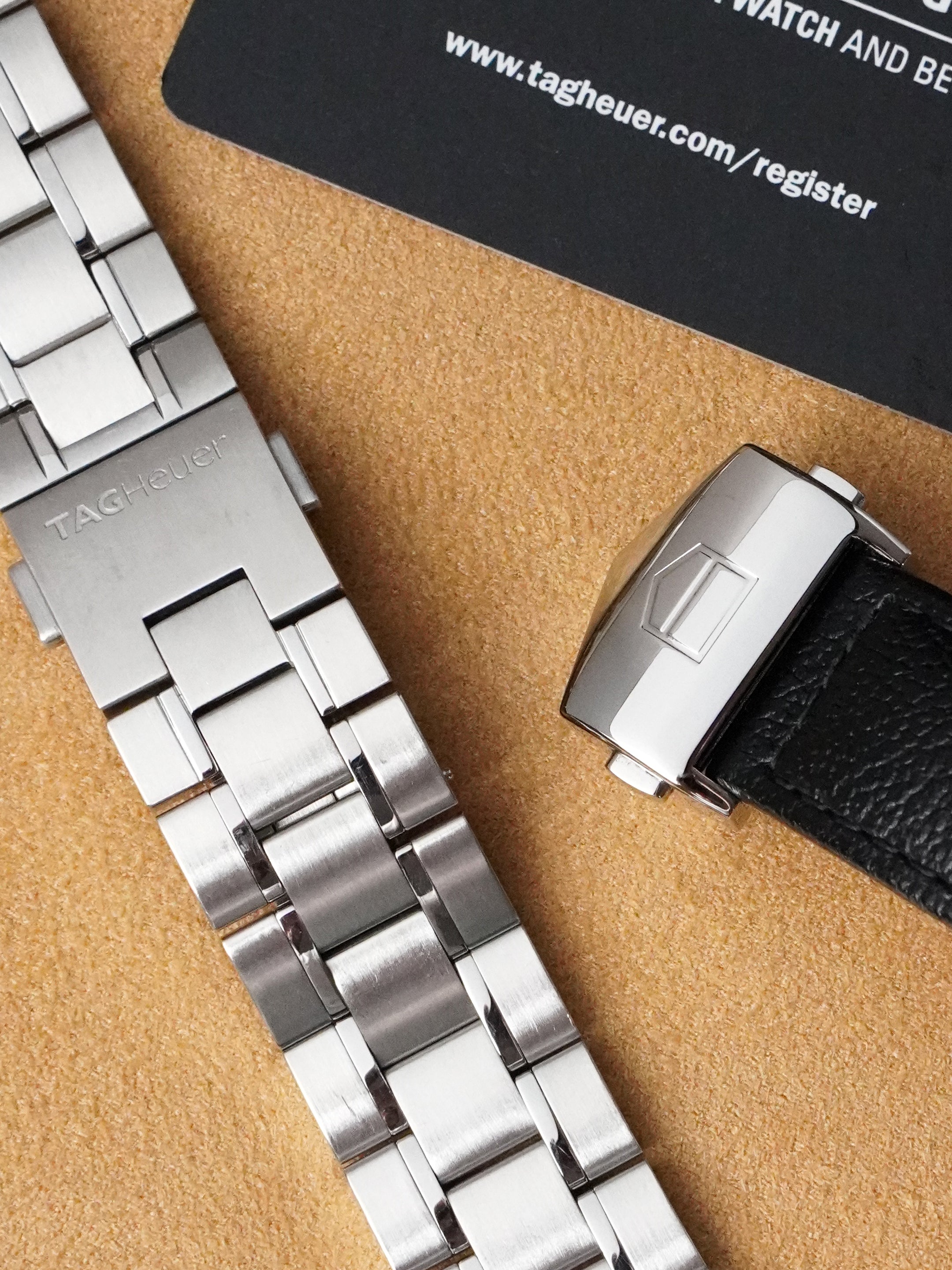 TAG Heuer Carrera Calibre 16 “Juan Manuel Fangio” CV2010-4 -  Stainless Steel, Automatic, Full Set (2009)