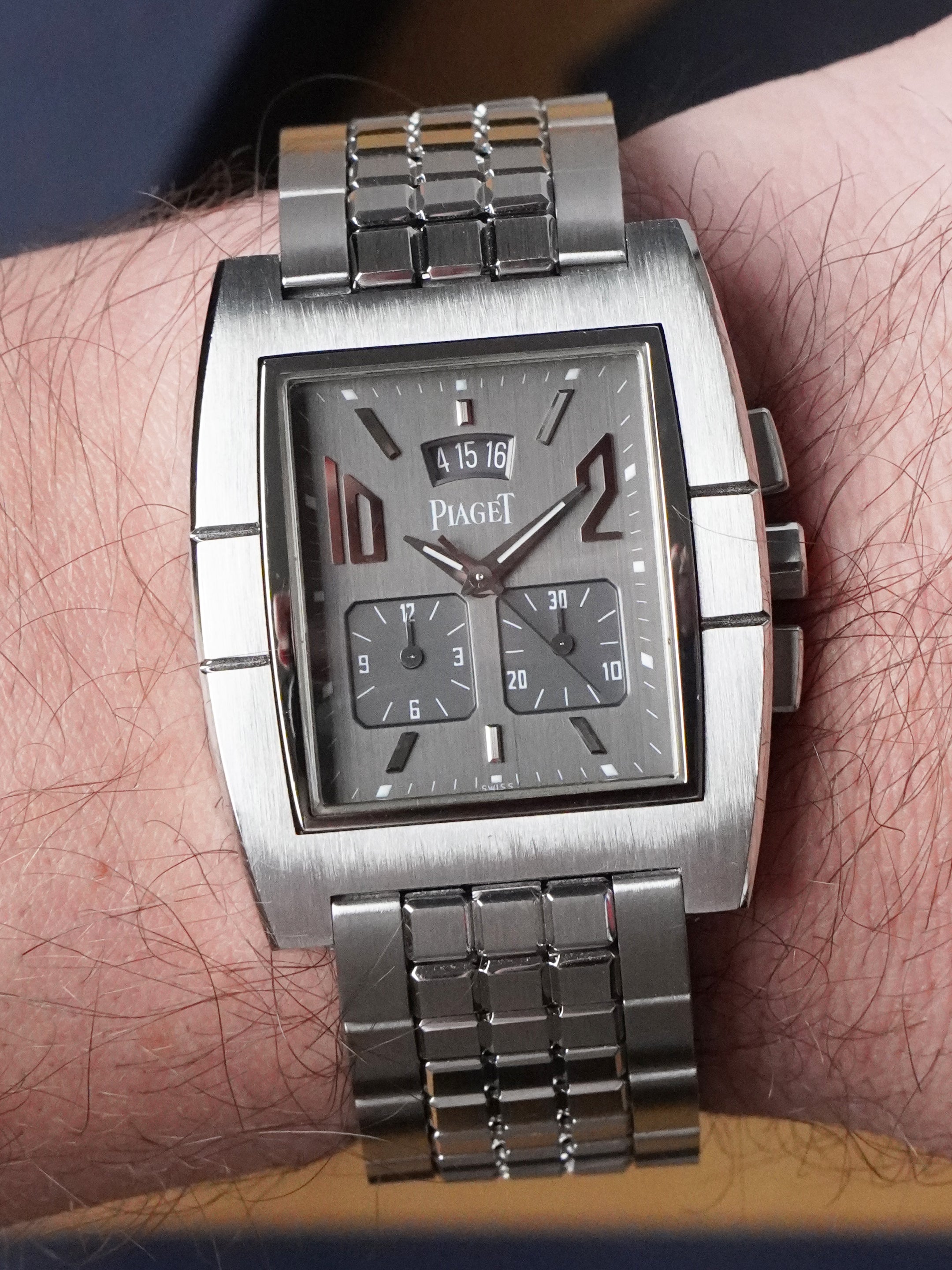 Piaget Upstream Chronograph 27150 - Perpetual Calendar, Quartz, Full Set (2001)