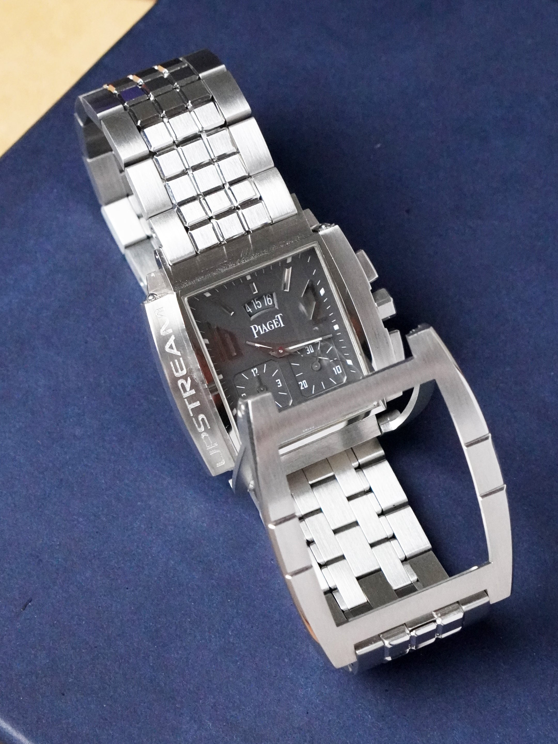 Piaget Upstream Chronograph 27150 - Perpetual Calendar, Quartz, Full Set (2001)