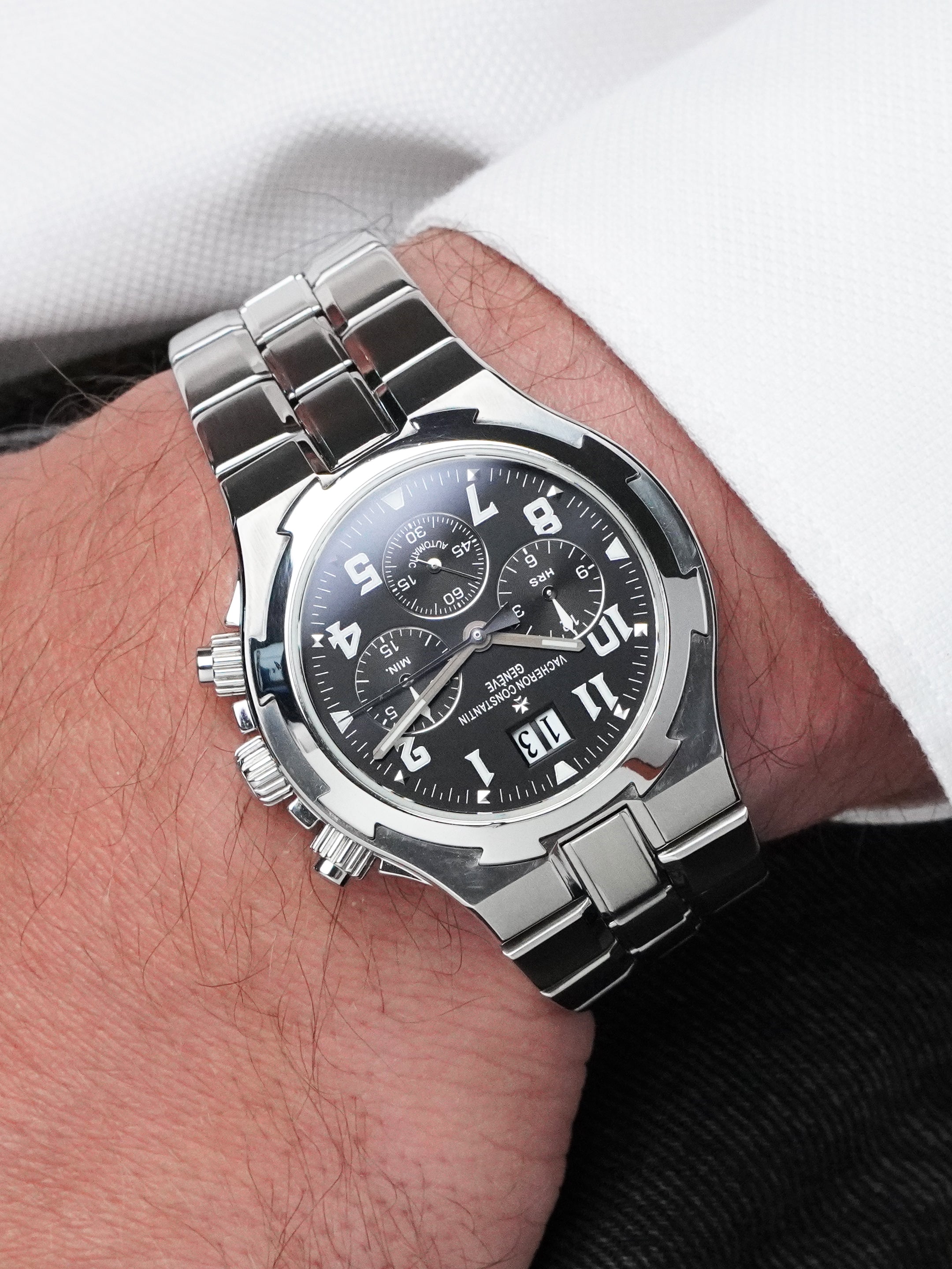 Vacheron Constantin Overseas Chronograph 49140/423A - Stainless Steel, Automatic, Full Set (2001)
