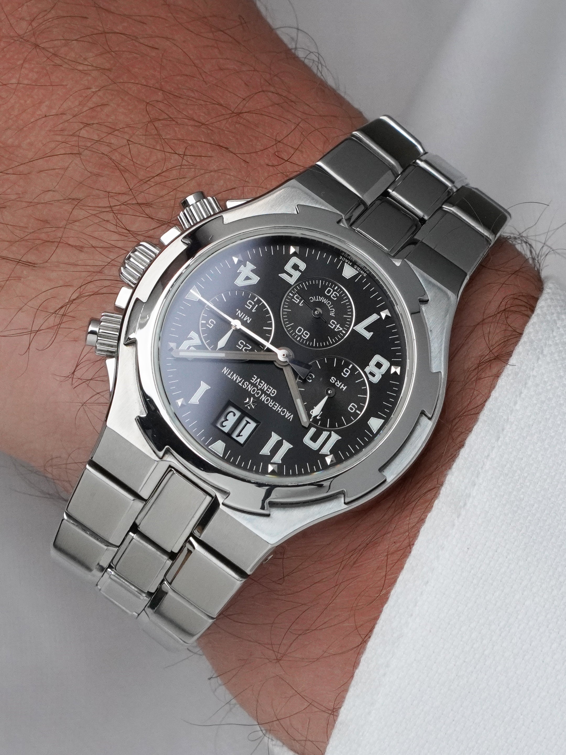 Vacheron Constantin Overseas Chronograph 49140/423A - Stainless Steel, Automatic, Full Set (2001)
