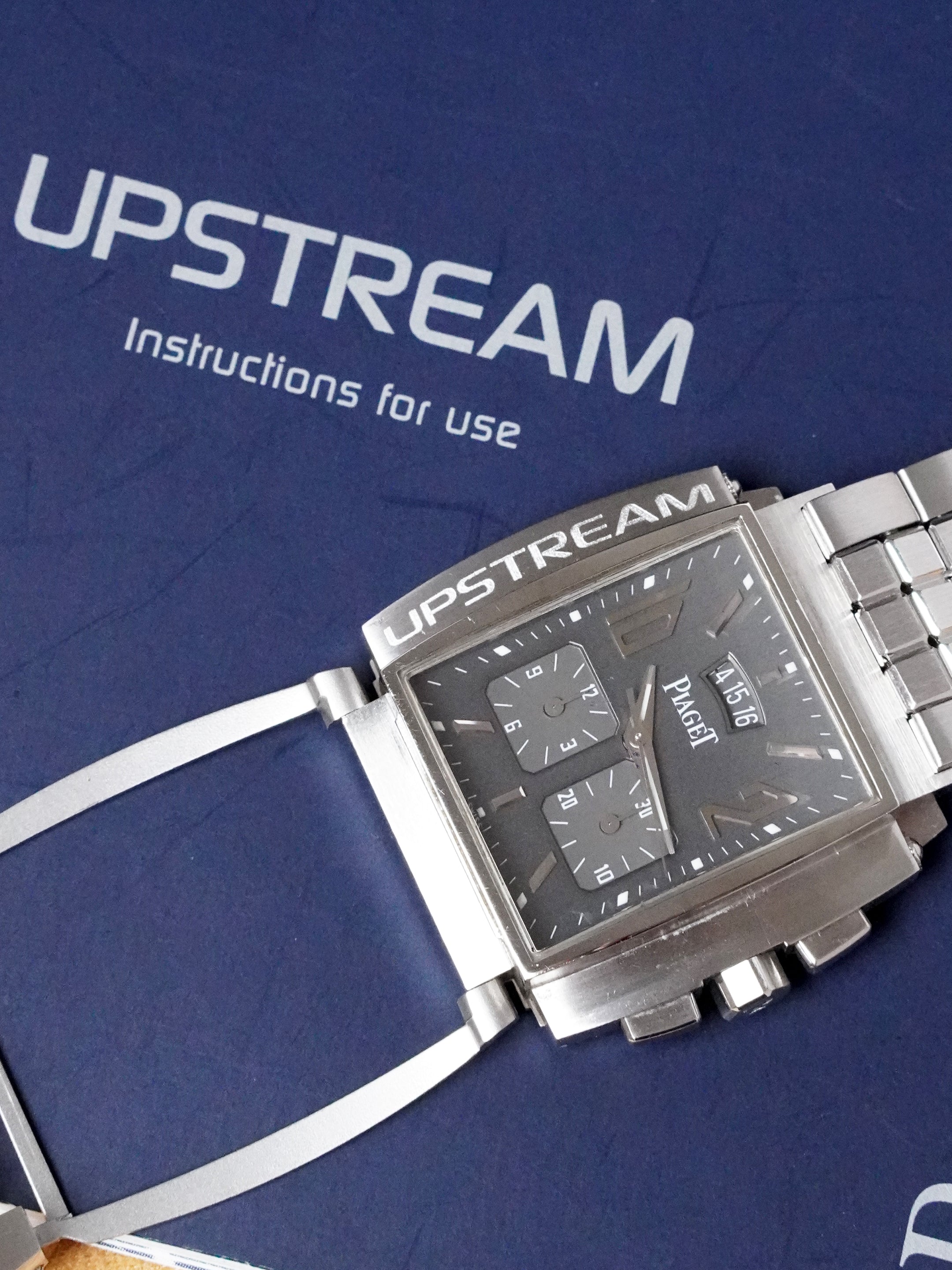 Piaget Upstream Chronograph 27150 - Perpetual Calendar, Quartz, Full Set (2001)