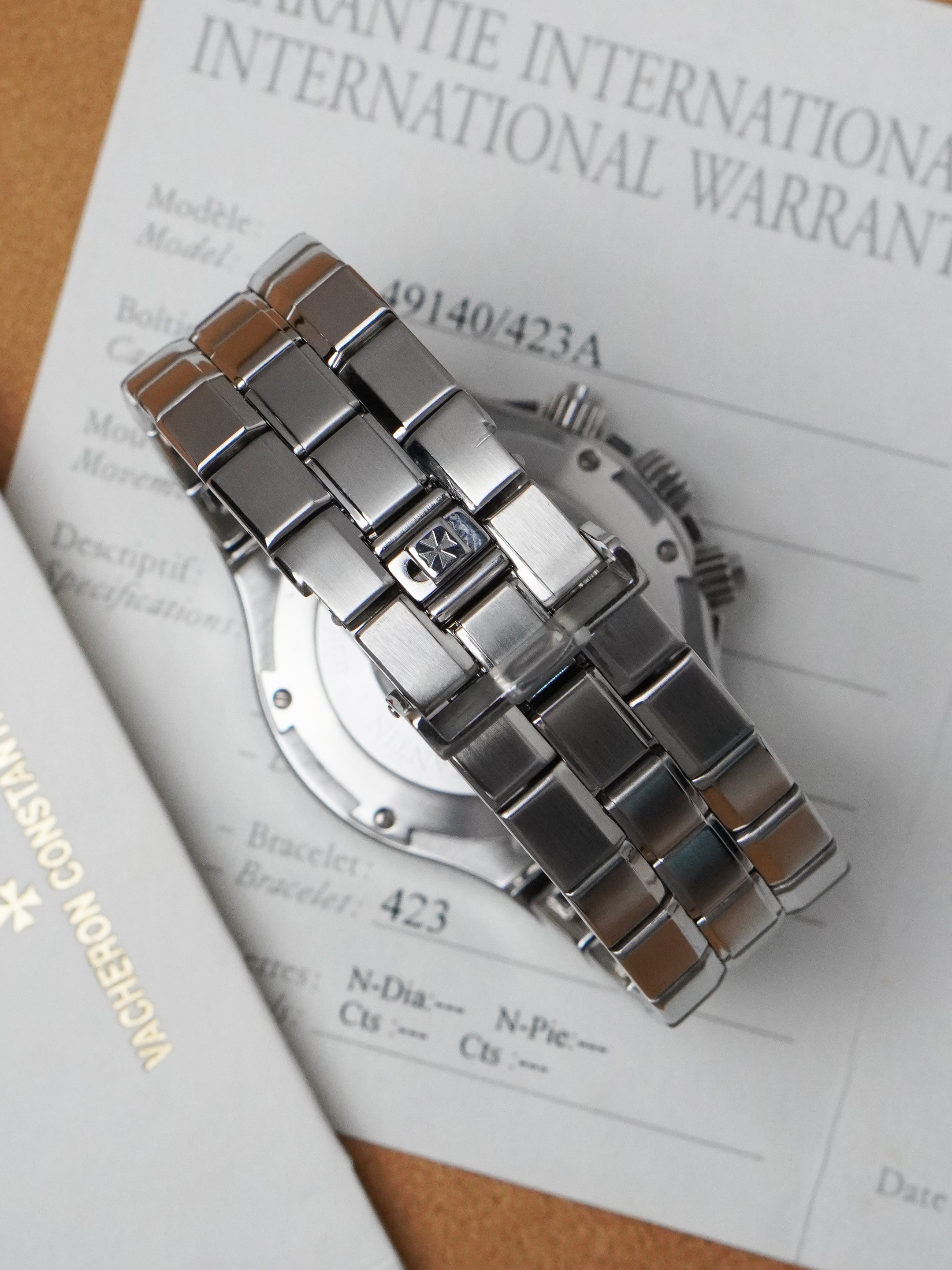 Vacheron Constantin Overseas Chronograph 49140/423A - Stainless Steel, Automatic, Full Set (2001)