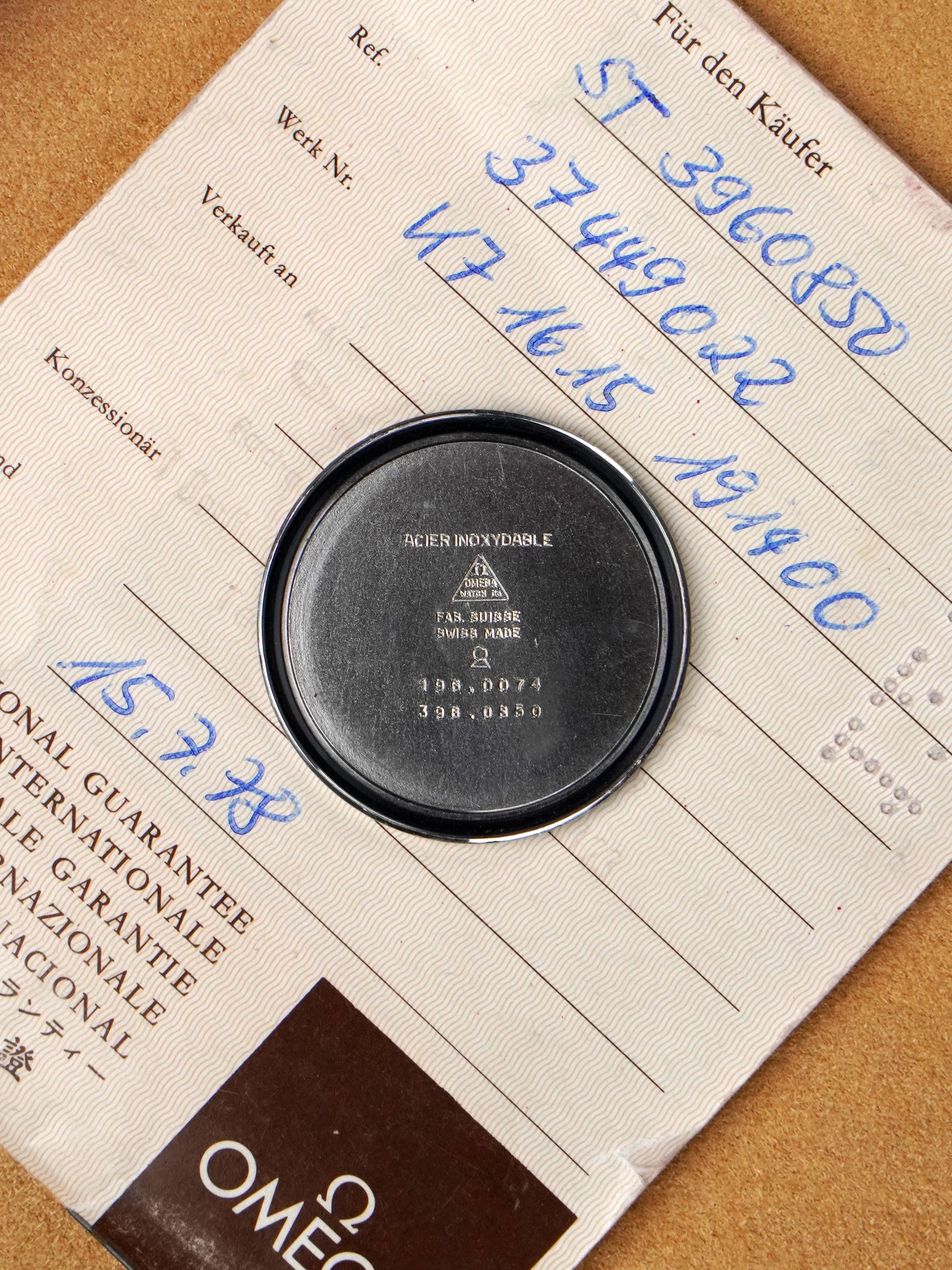 Omega Quartz Digital LCD196.0074 / 398.0850 - Stainless Steel, Full Set (1978)