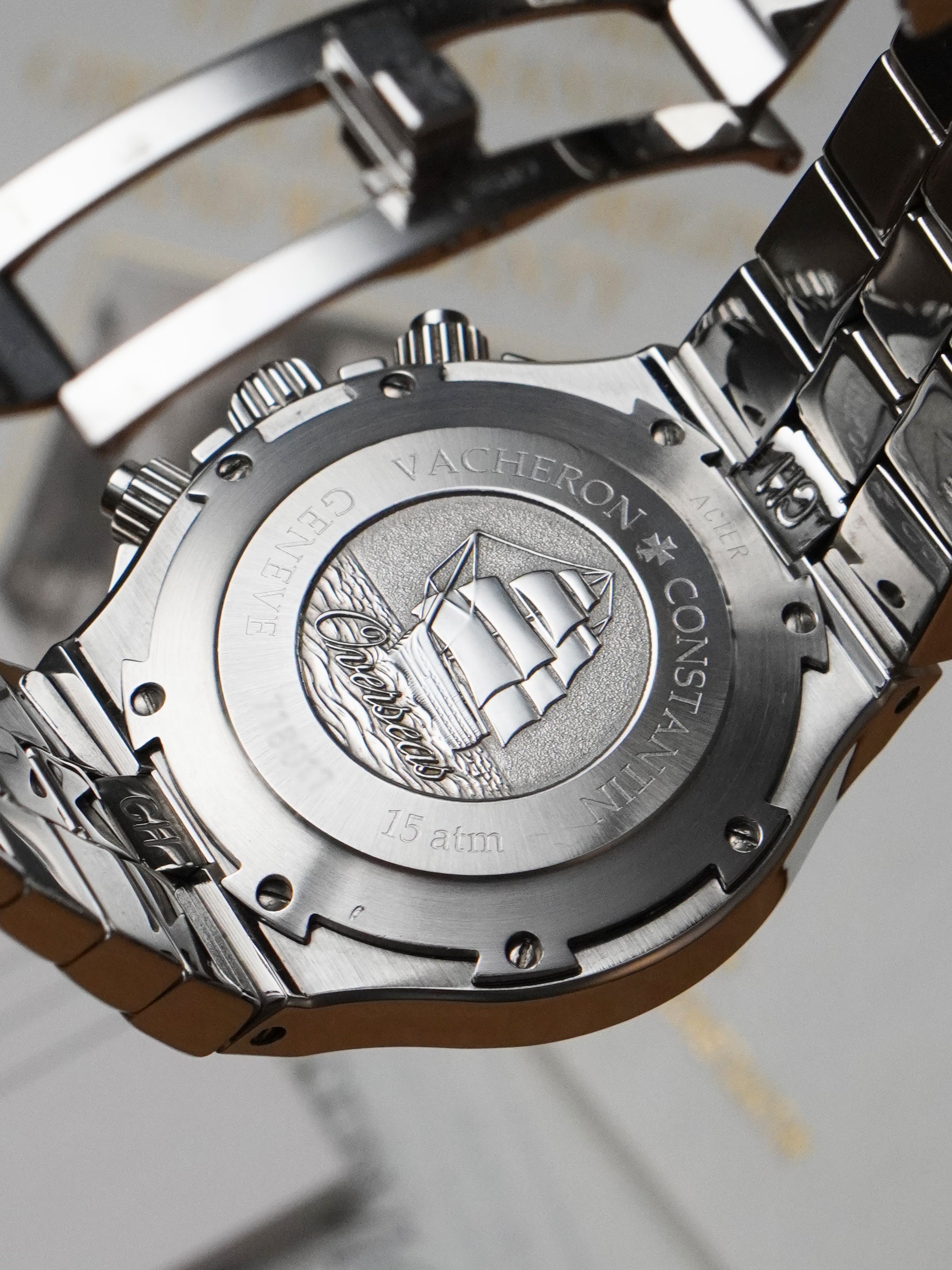 Vacheron Constantin Overseas Chronograph 49140/423A - Stainless Steel, Automatic, Full Set (2001)