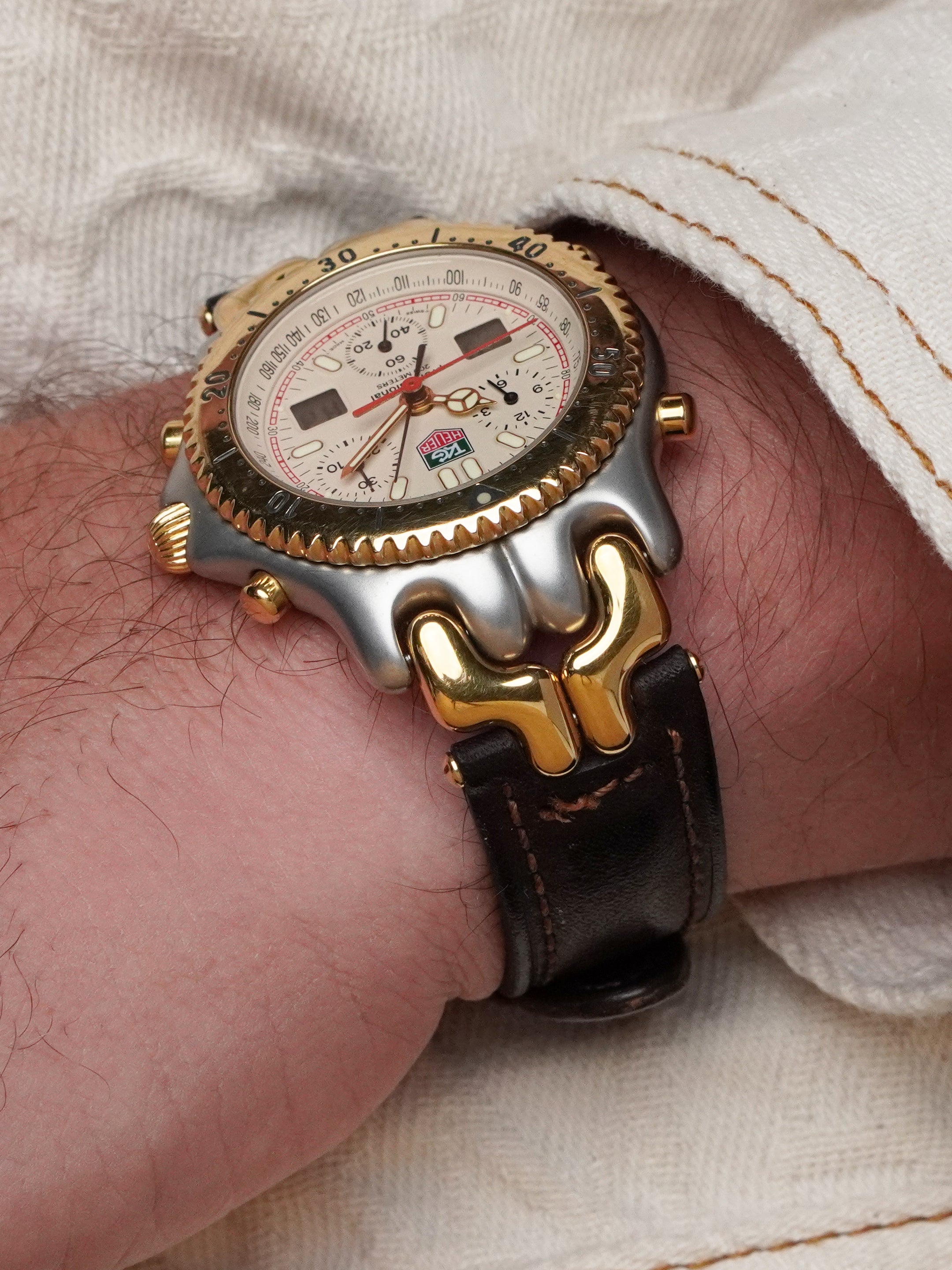 TAG Heuer S/EL Quartz Chronograph S25.706C - Ayrton Senna, Full Set (1992)