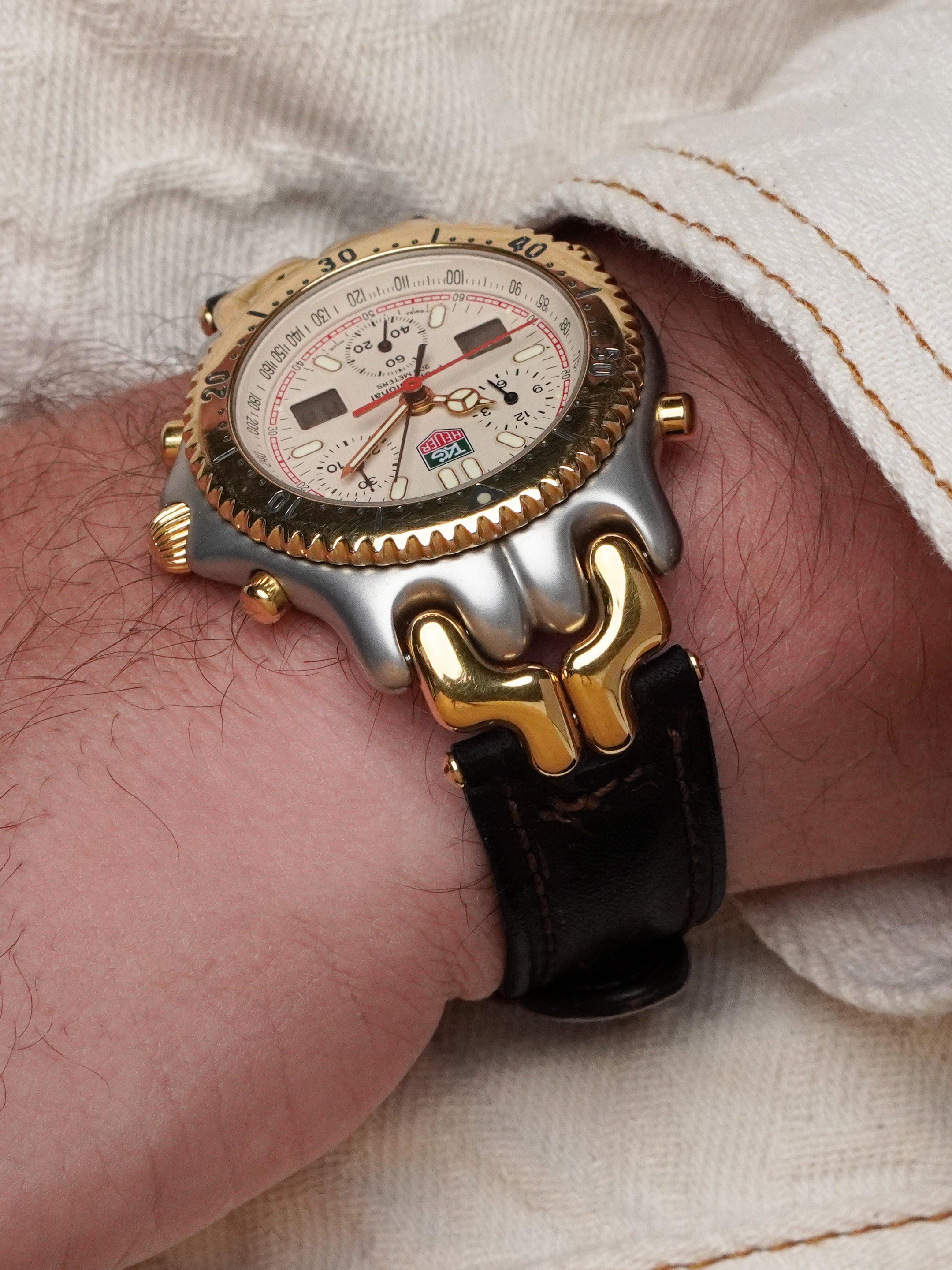 TAG Heuer S/EL Quartz Chronograph CG1123-0 - Ayrton Senna, Full Set (1995)