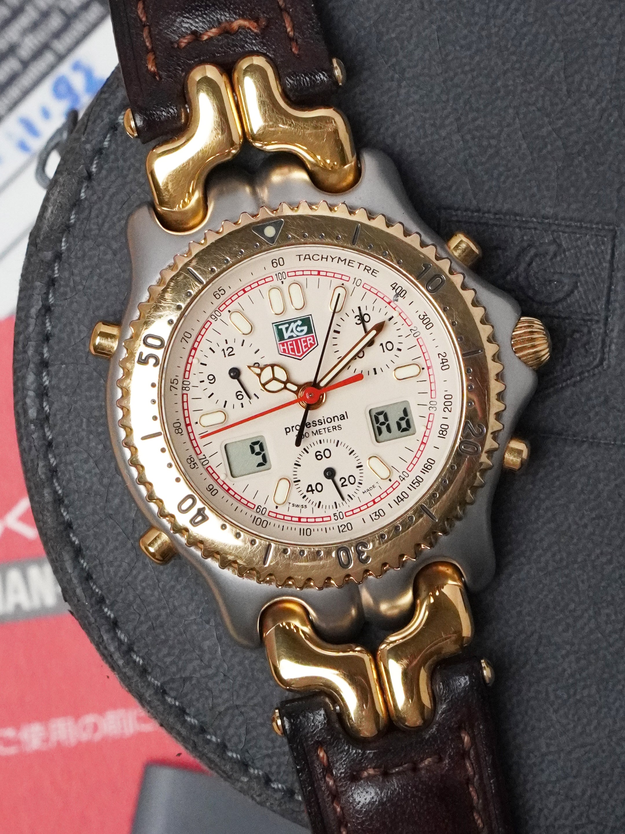 TAG Heuer S/EL Quartz Chronograph S25.706C - Ayrton Senna, Full Set (1992)