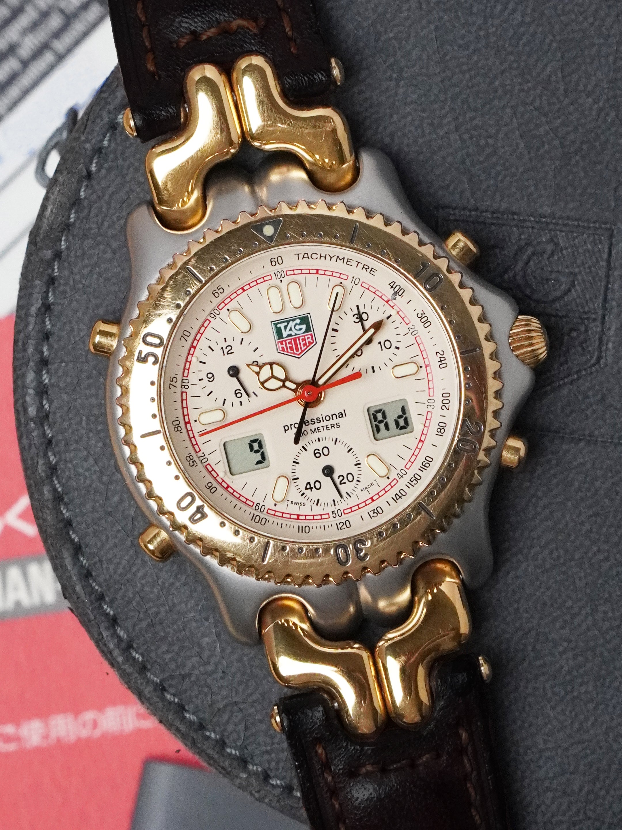 TAG Heuer S/EL Quartz Chronograph CG1123-0 - Ayrton Senna, Full Set (1995)