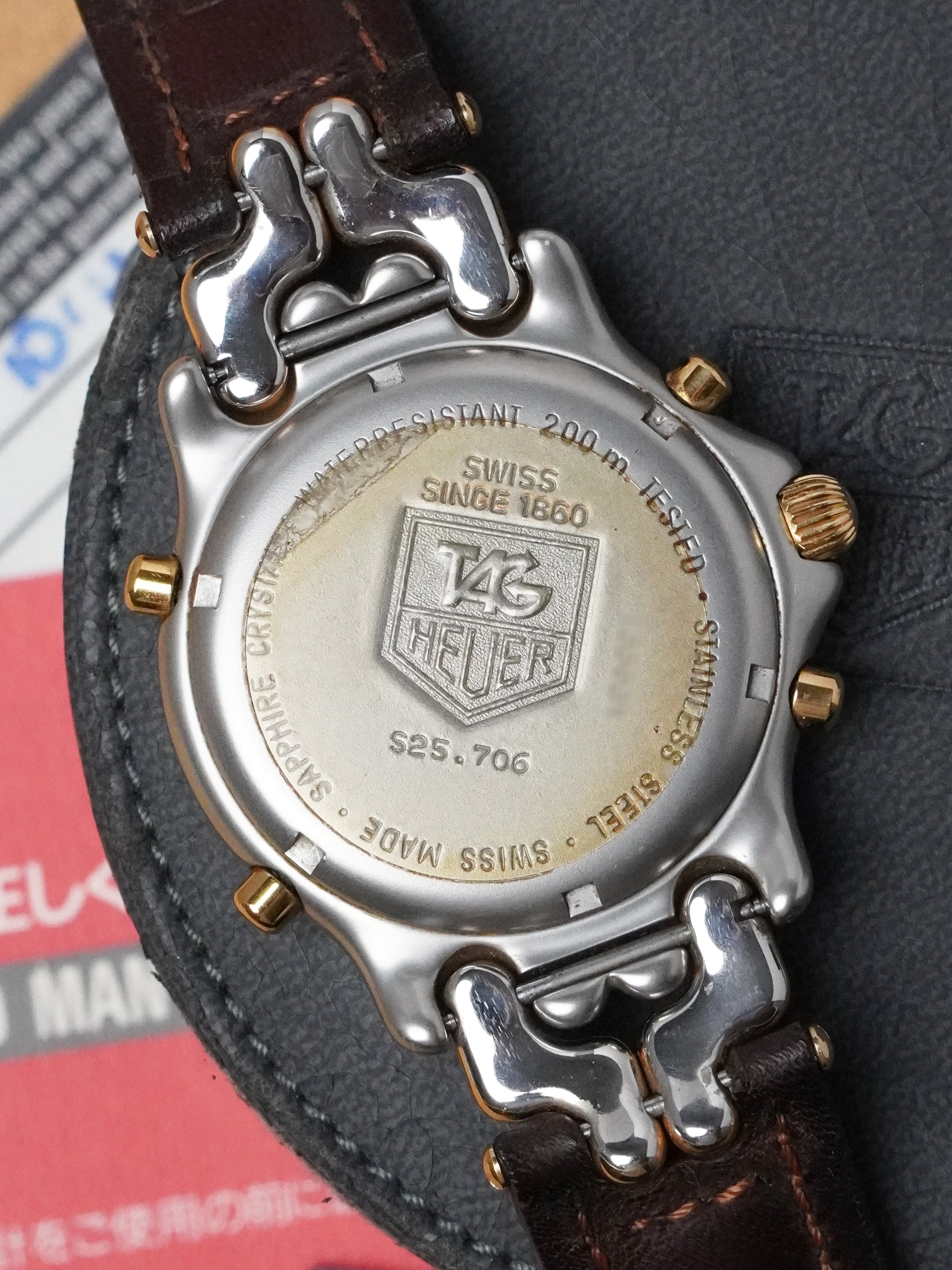 TAG Heuer S/EL Quartz Chronograph S25.706C - Ayrton Senna, Full Set (1992)