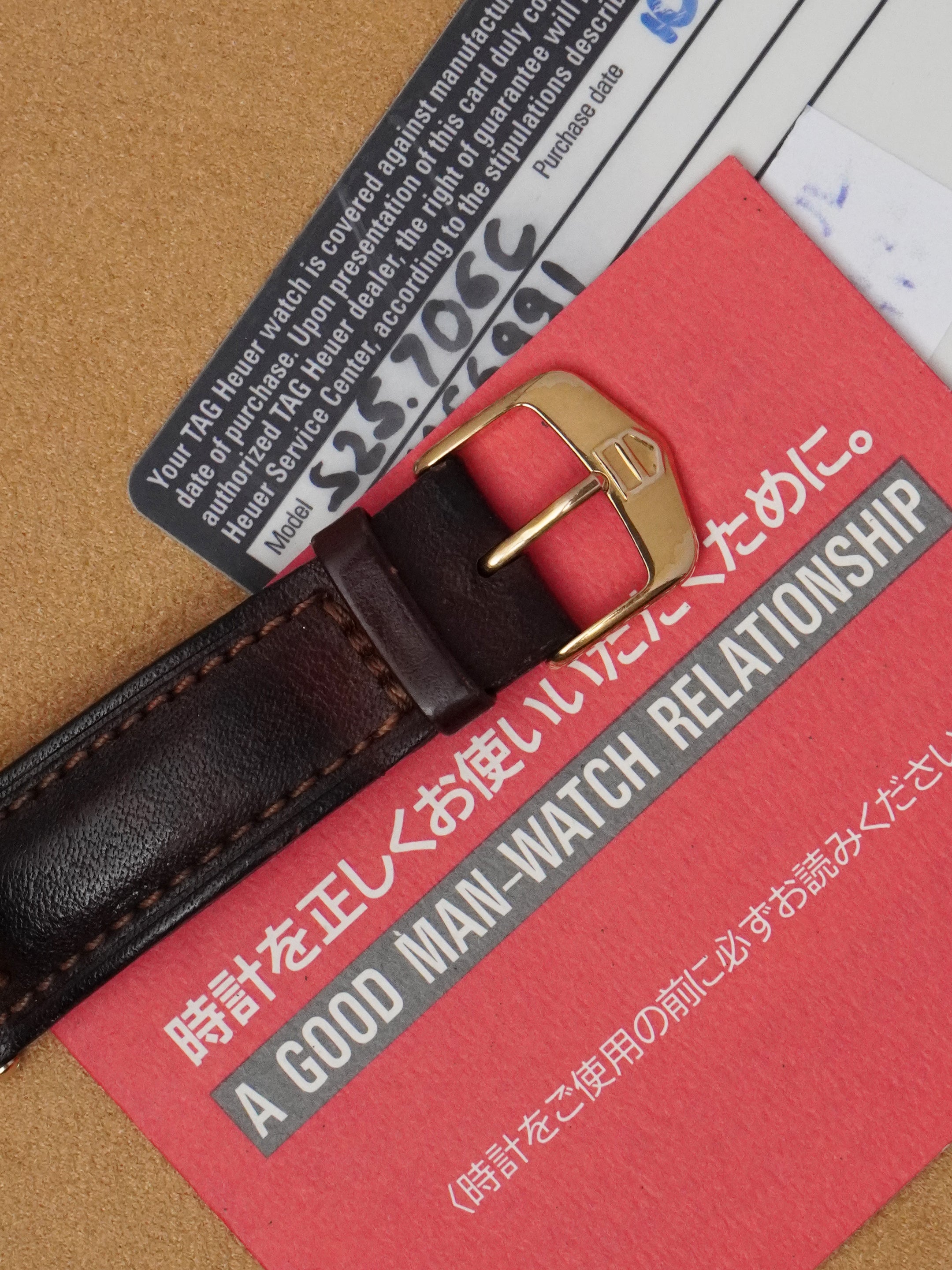 TAG Heuer S/EL Quartz Chronograph S25.706C - Ayrton Senna, Full Set (1992)