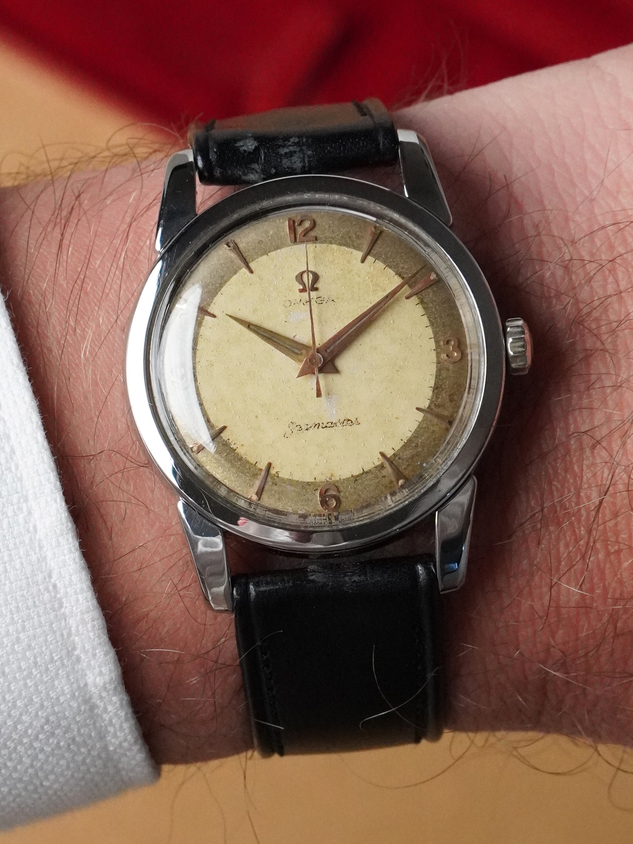 Omega Seamaster 2759-10 SC - Stainless Steel, Tropical Dial, Automatic, Box Only (1956)