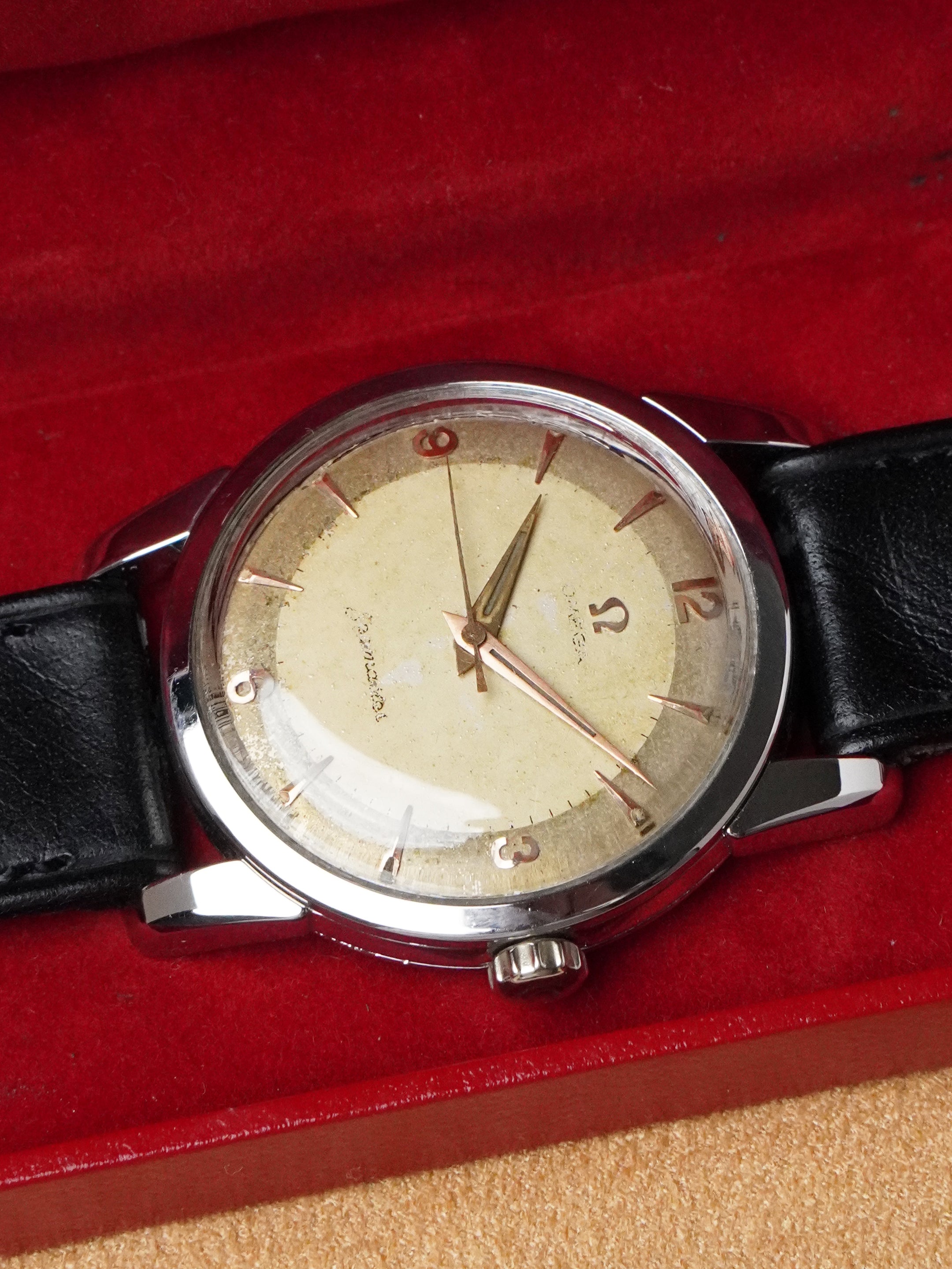 Omega Seamaster 2759-10 SC - Stainless Steel, Tropical Dial, Automatic, Box Only (1956)