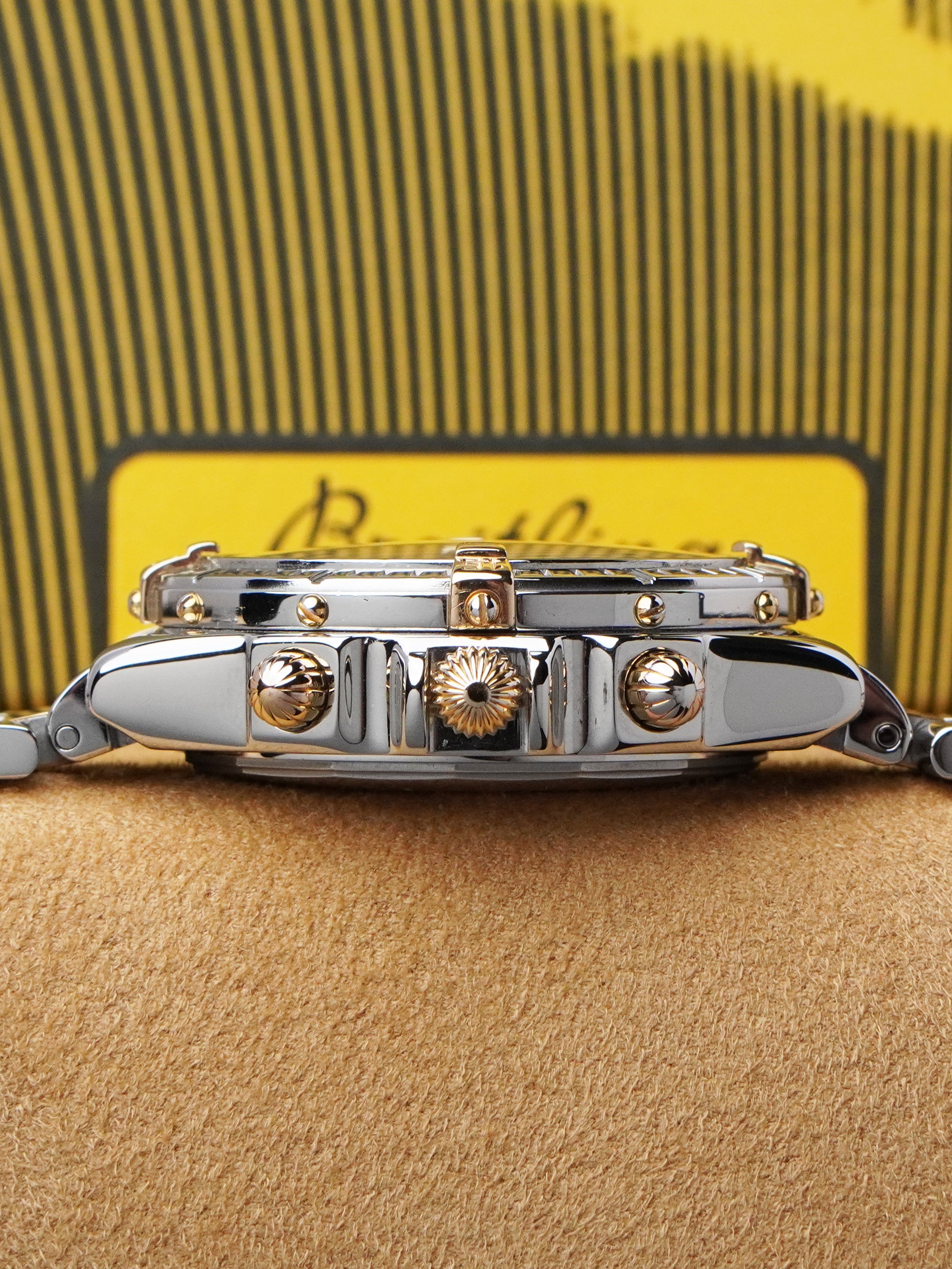 Breitling Crosswind Chronograph B13355 - Two-Tone, Blue Dial, Automatic, Full Set (2003)