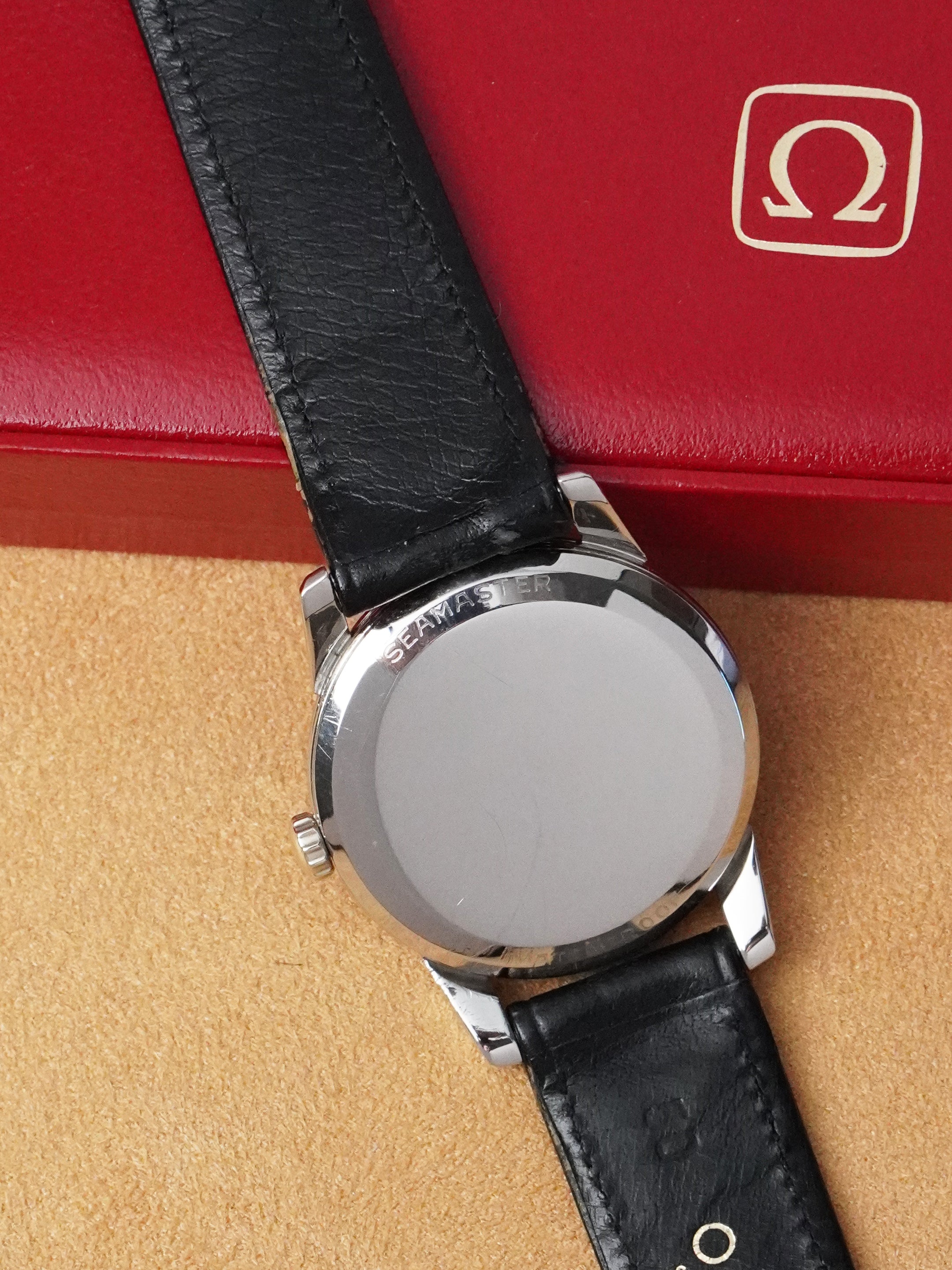 Omega Seamaster 2759-10 SC - Stainless Steel, Tropical Dial, Automatic, Box Only (1956)