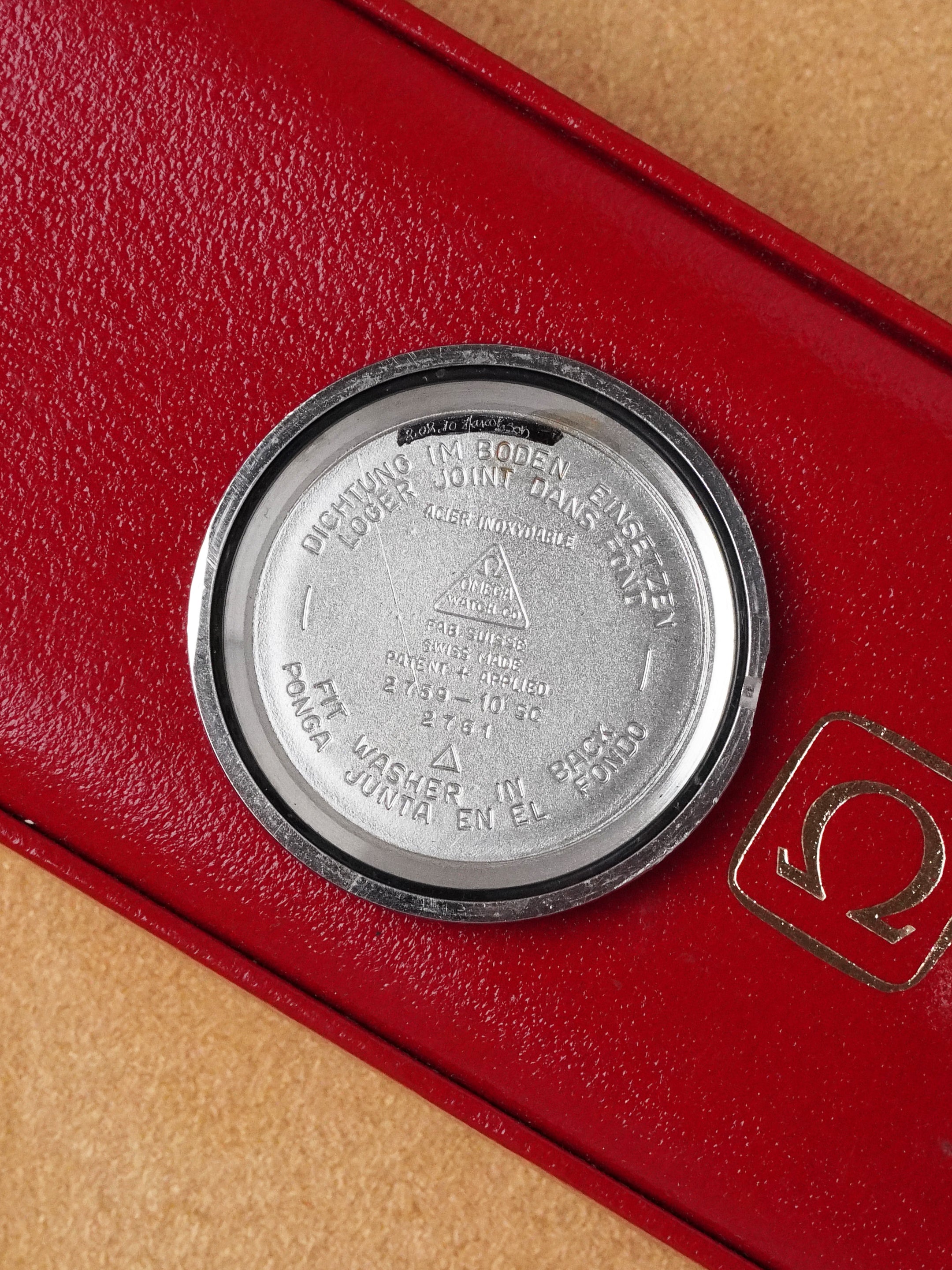 Omega Seamaster 2759-10 SC - Stainless Steel, Tropical Dial, Automatic, Box Only (1956)