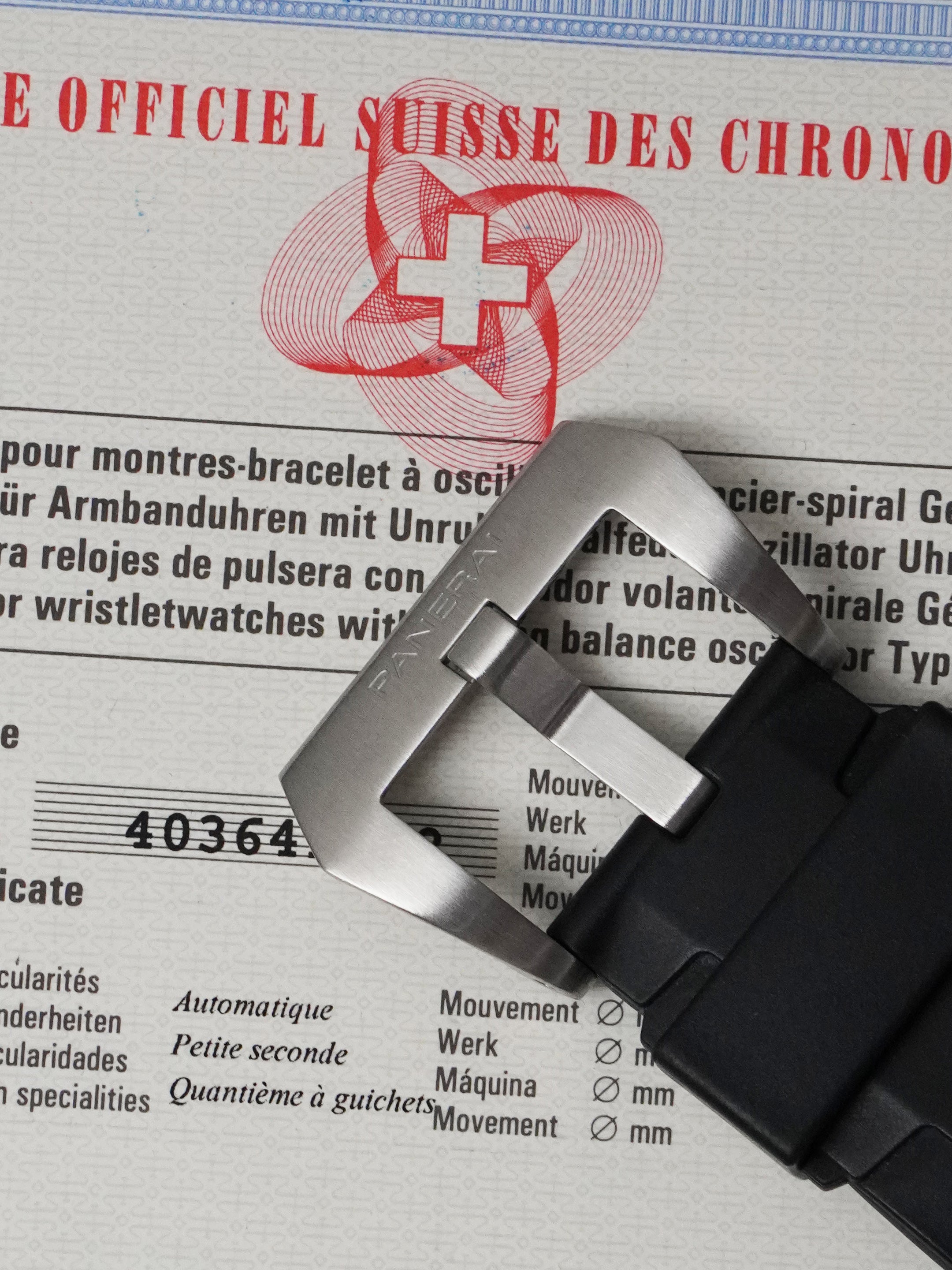 Panerai Luminor 1950 Submersible PAM 00243 - Stainless Steel, Black Dial, Full Set (2010)