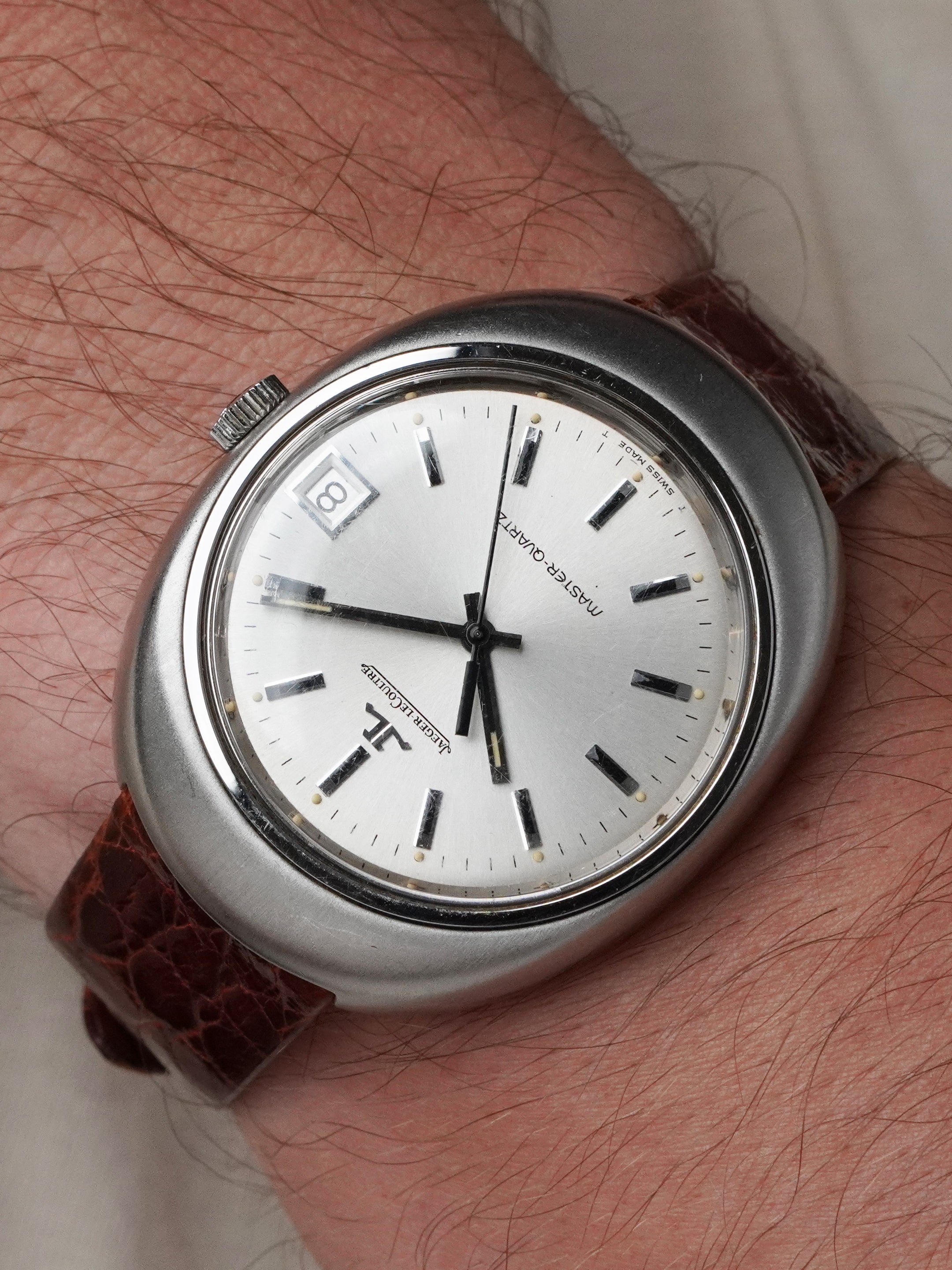 Jaeger-LeCoultre Master Quartz 23301-42 - Stainless Steel, Silver Dial, Quartz, Watch Only (1975)