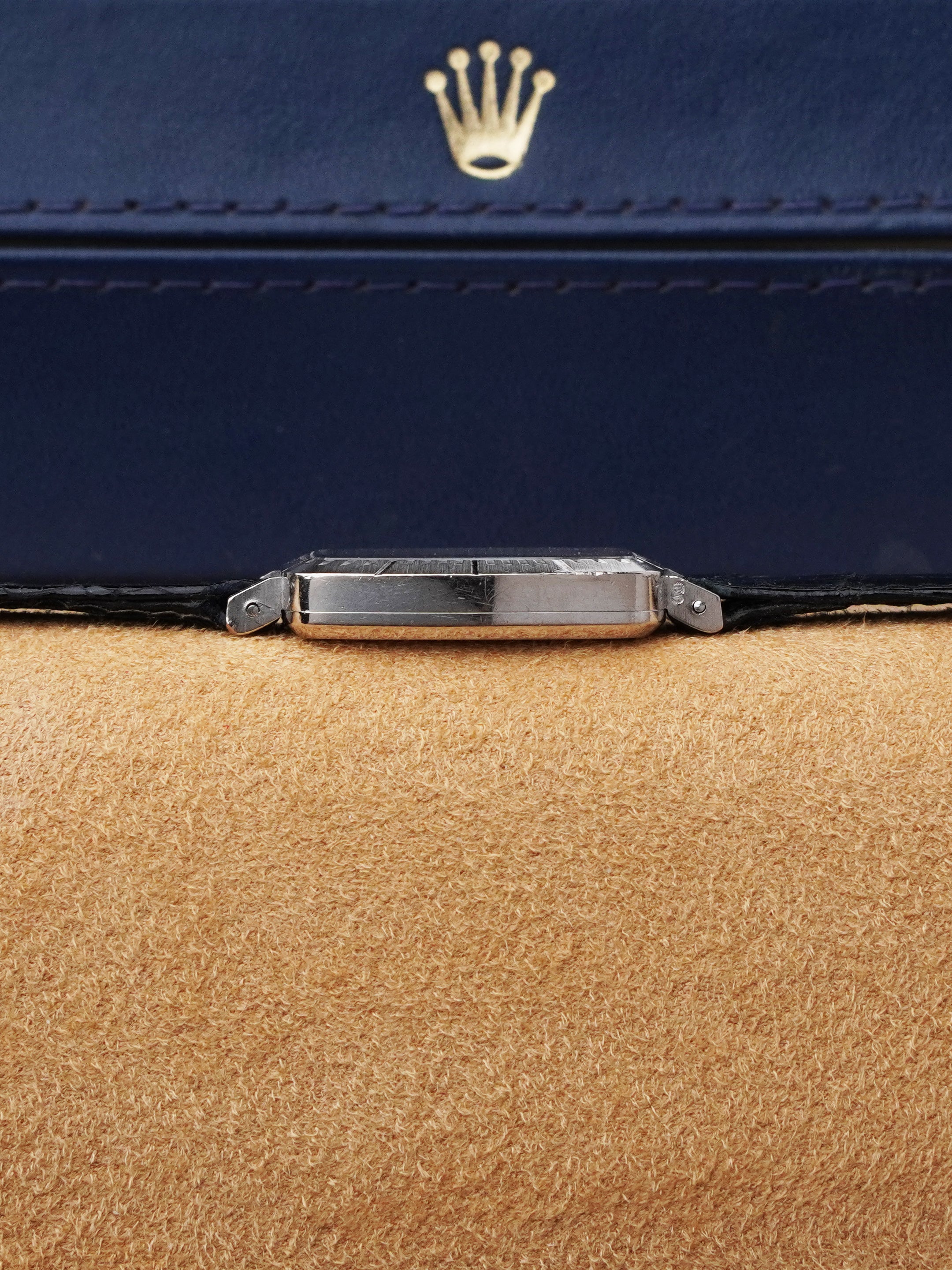 Rolex Cellini 4080 - Factory Diamonds, 18K 750 White Gold, Manual, Box Only (1981)