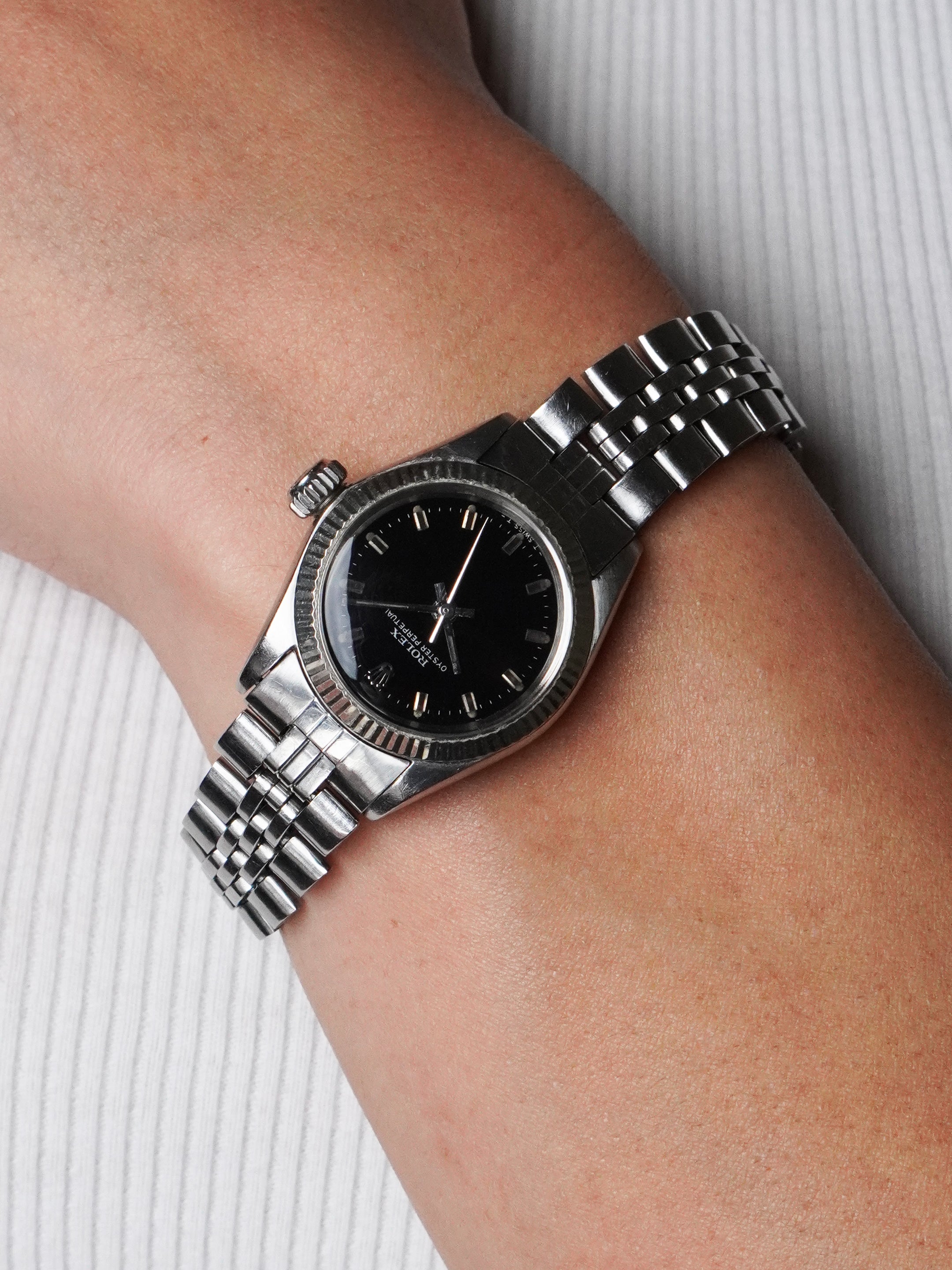 Rolex Oyster Perpetual 6619 - Stainless Steel, Black Dial, Automatic, Box Only (1970)