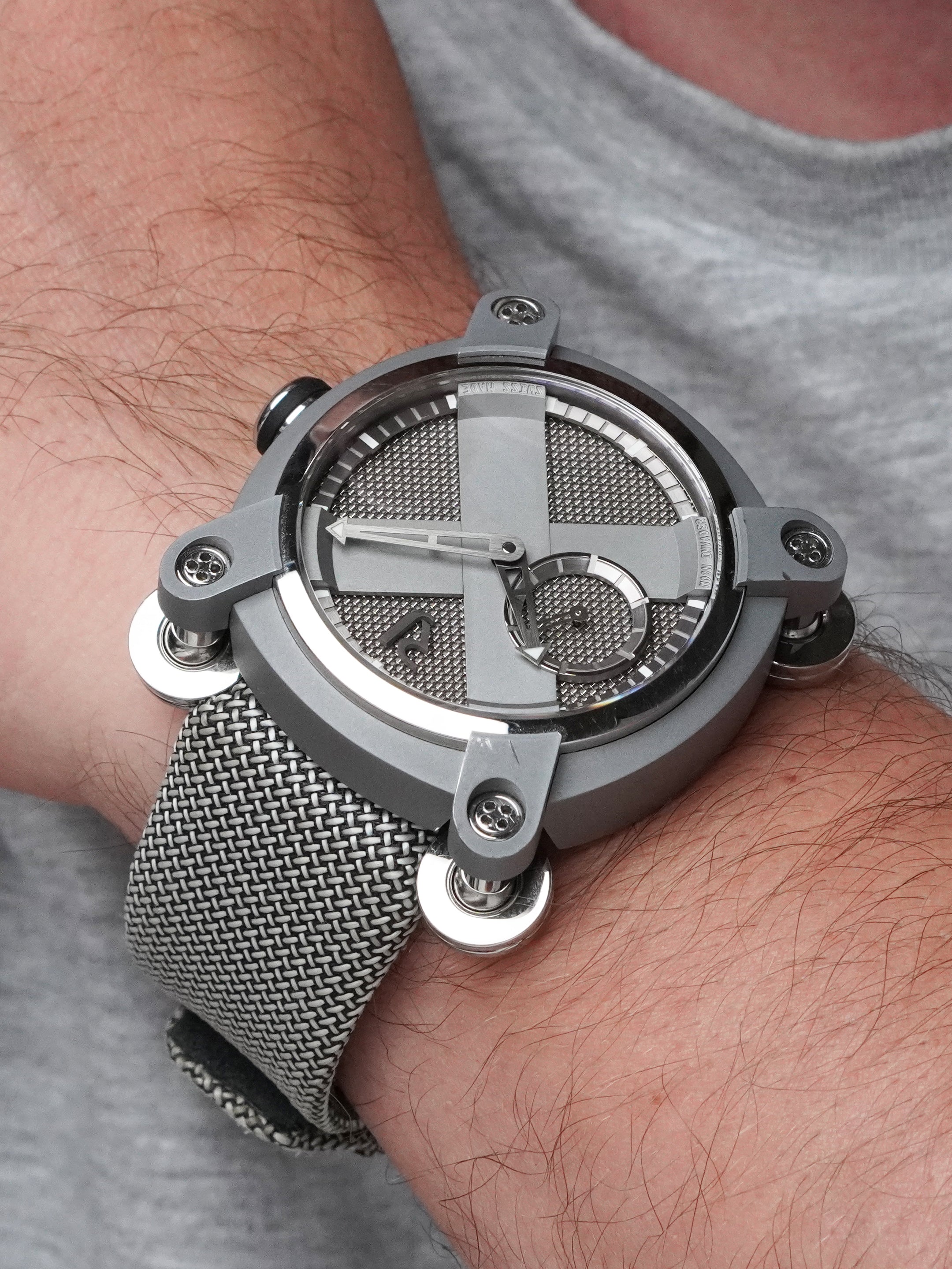 Romain Jerome Moon-DNA JMAUIN.020.03 - Titanium, Grey Dial, Automatic, Full Set (2011)