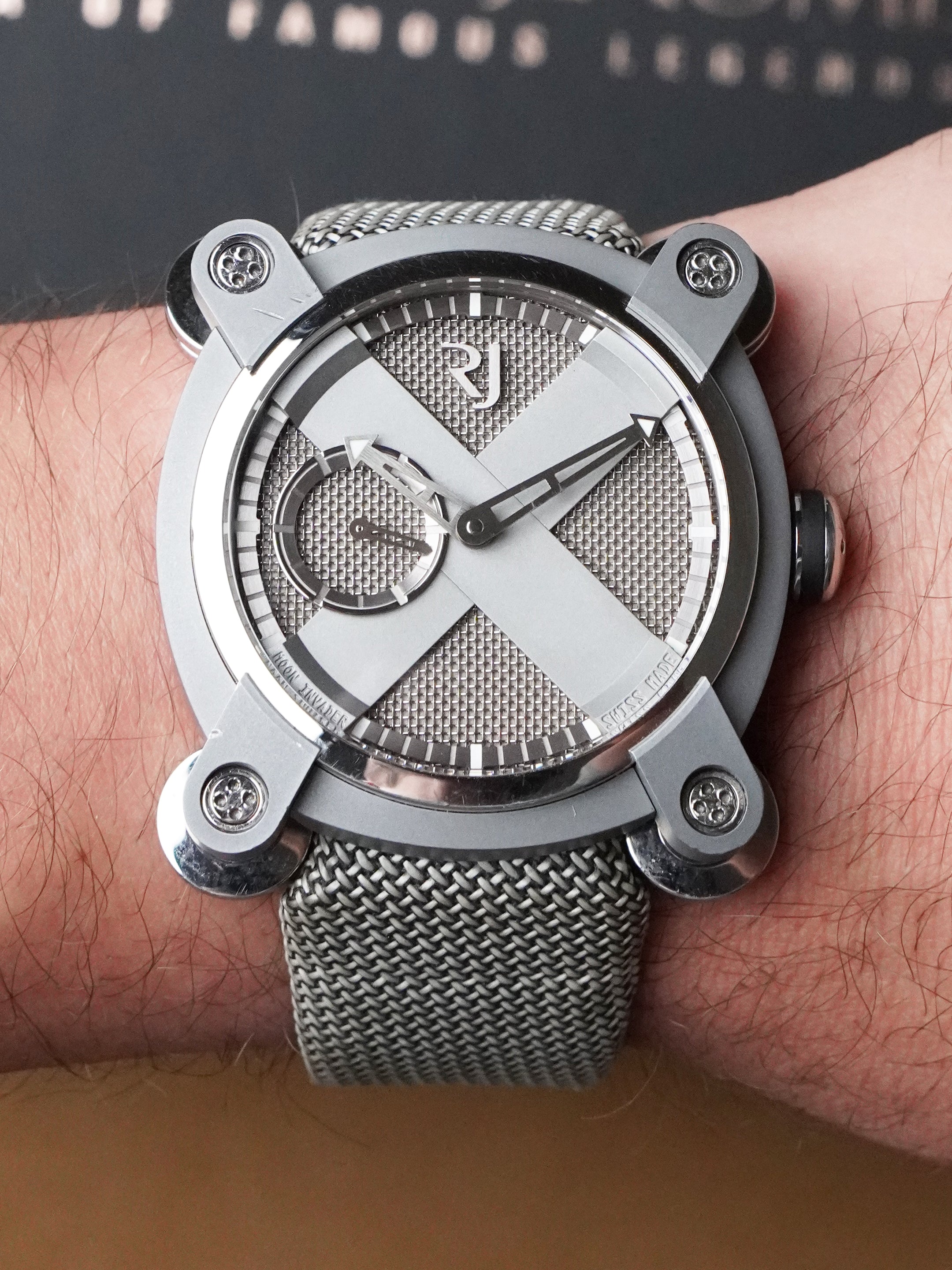 Romain Jerome Moon-DNA JMAUIN.020.03 - Titanium, Grey Dial, Automatic, Full Set (2011)