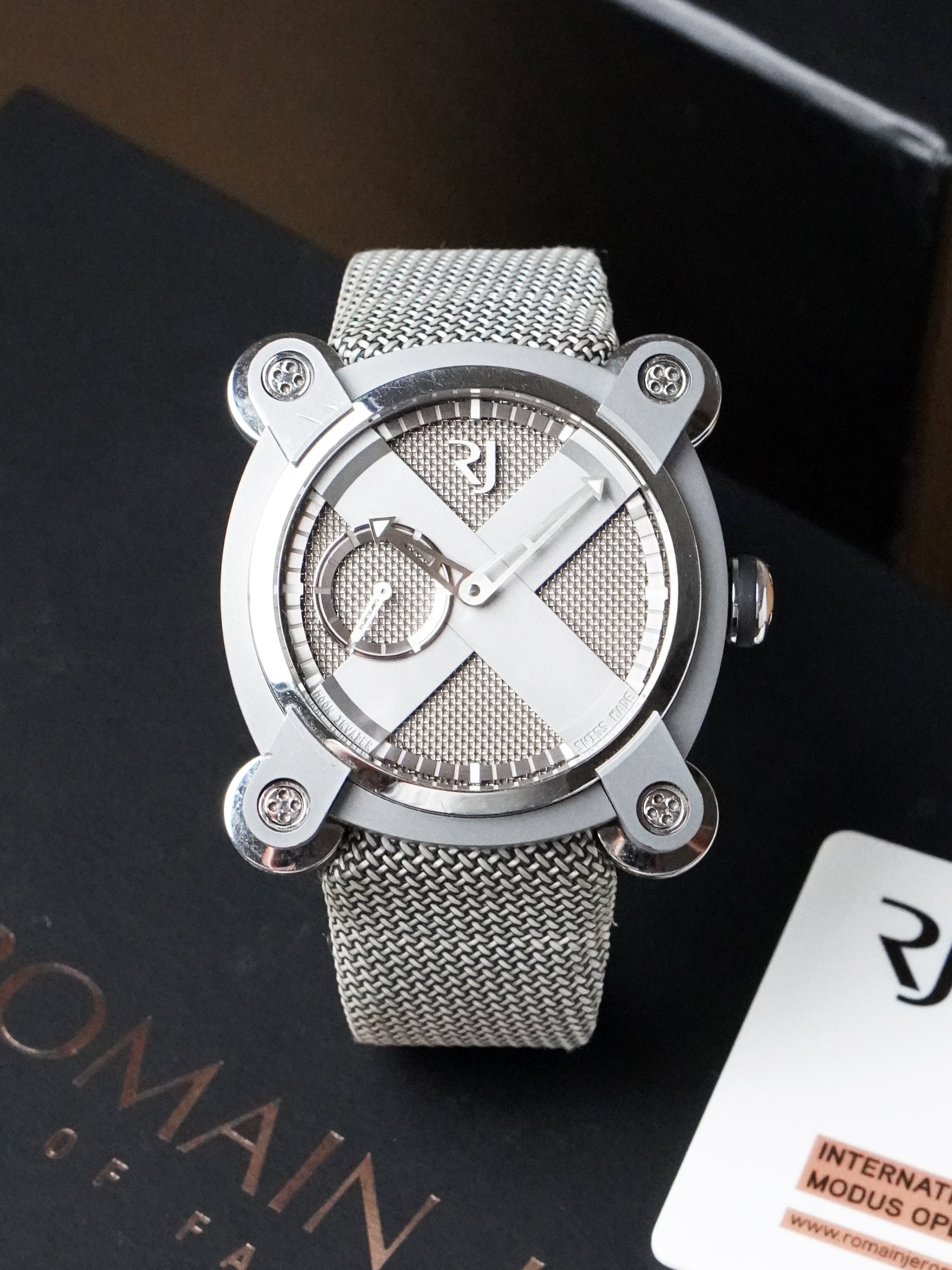 Romain Jerome Moon-DNA JMAUIN.020.03 - Titanium, Grey Dial, Automatic, Full Set (2011)