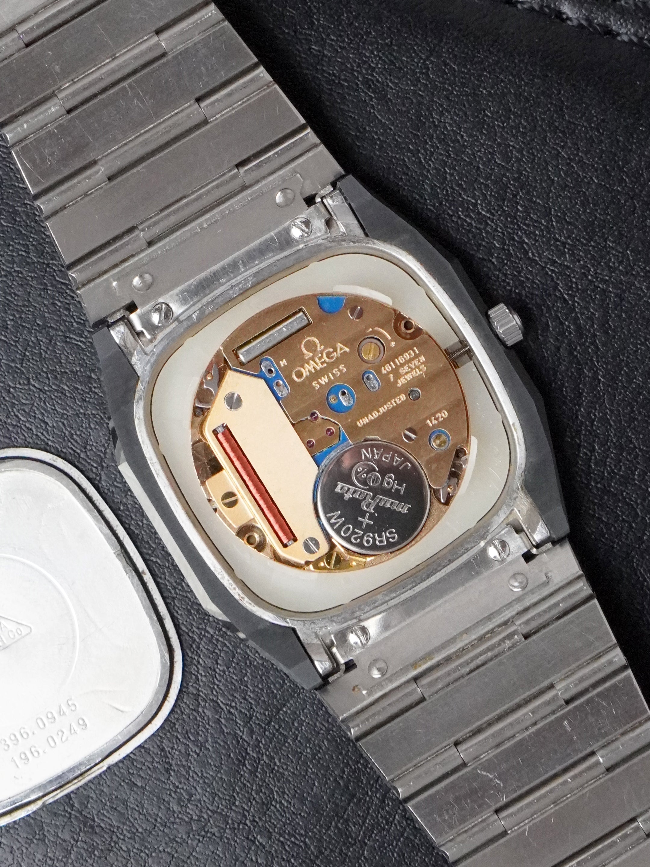 Omega Seamaster Cermet "Black Tulip" 396.0945 - Ceramic, Quartz, Full Set (1982)