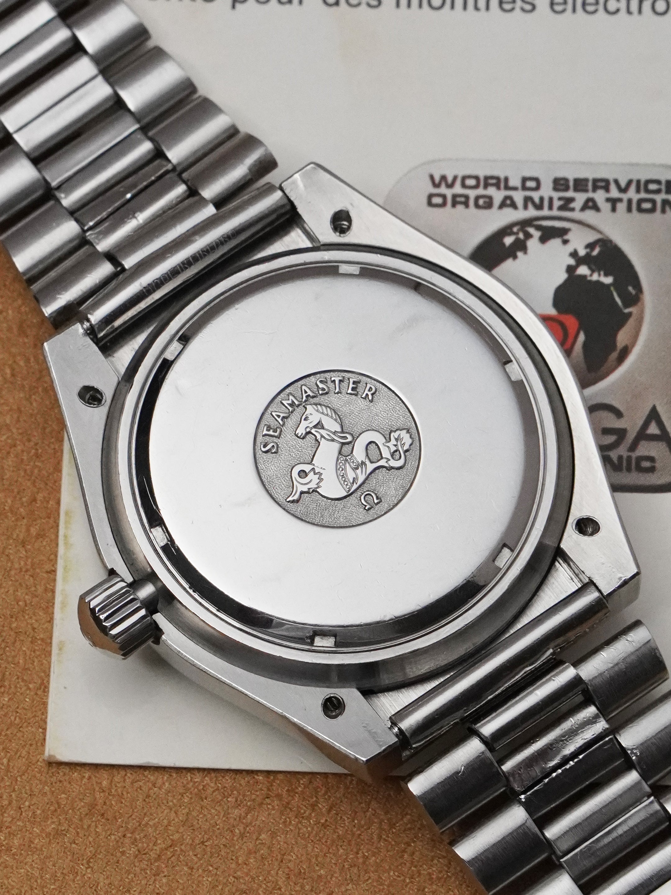 Omega Seamaster Electronic F300hz "Hummer" 198.0016 - Box, Tuning-Fork (1972)